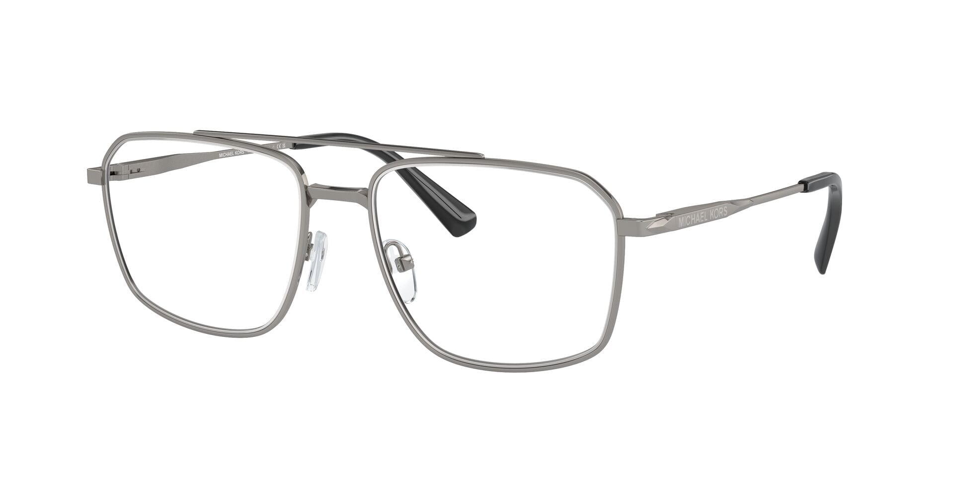 Michael Kors 0MK3084 Frame Gun Metal Male Full Metal Frame — Gun Metal frame — view 7