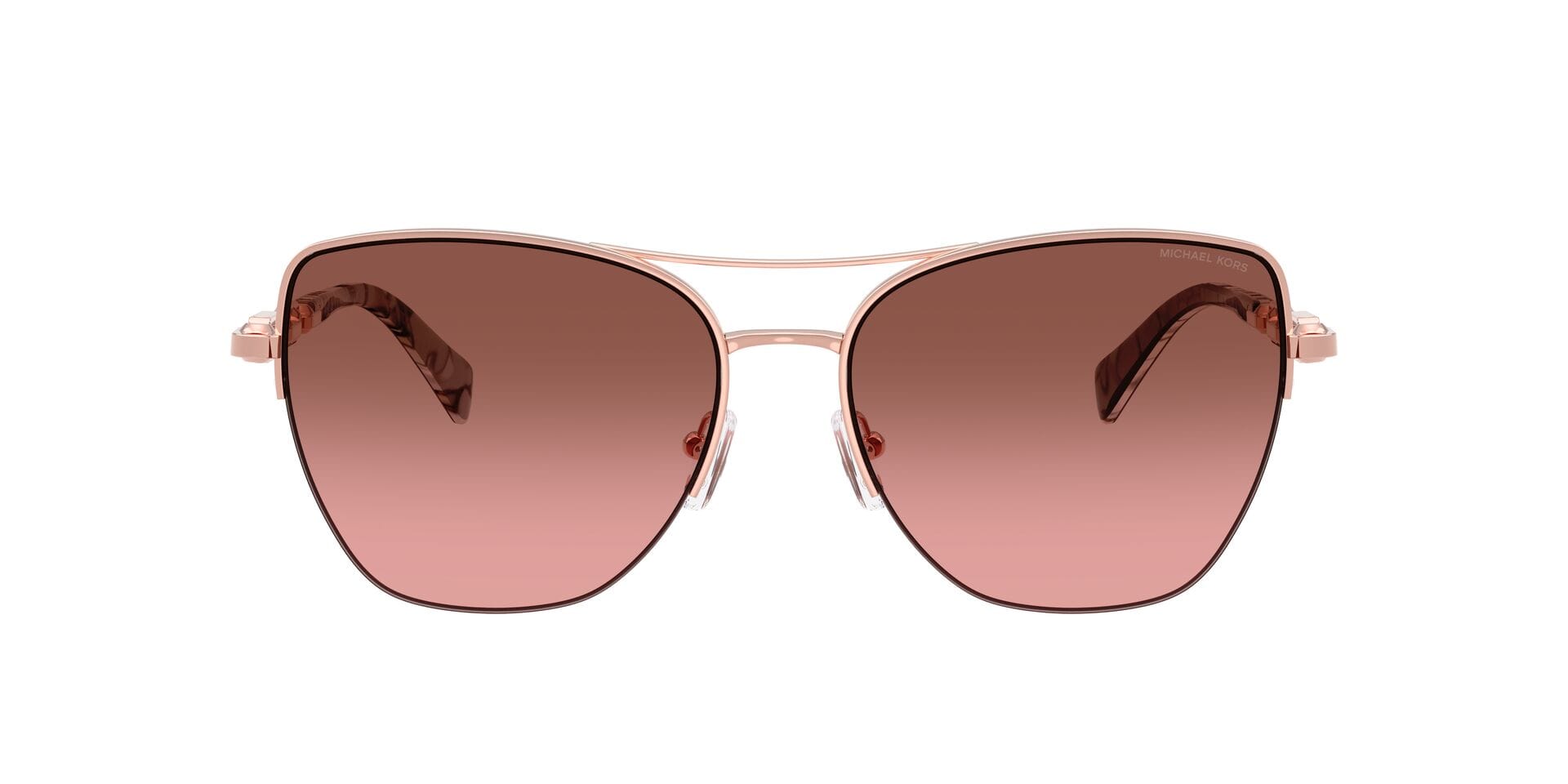 Michael Kors 0MK1163 Sunglass Pink Female Full Metal Sunglass — Pink frame — view 1