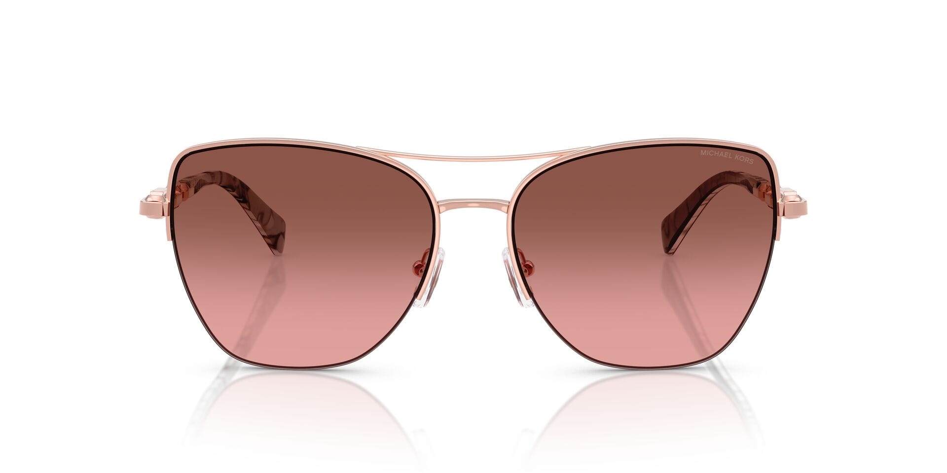 Michael Kors 0MK1163 Sunglass Pink Female Full Metal Sunglass — Pink frame — view 11