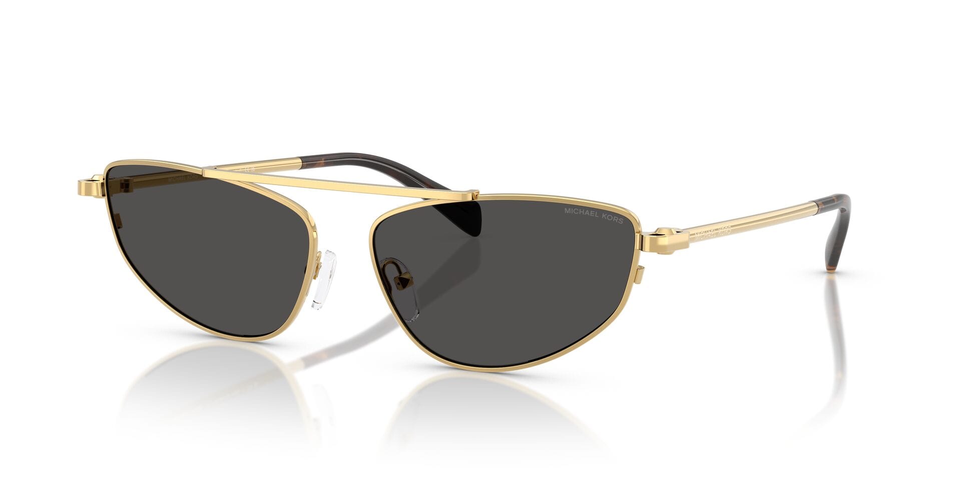 Michael Kors 0MK1164 Sunglass Gold Female Full Metal — Gold frame