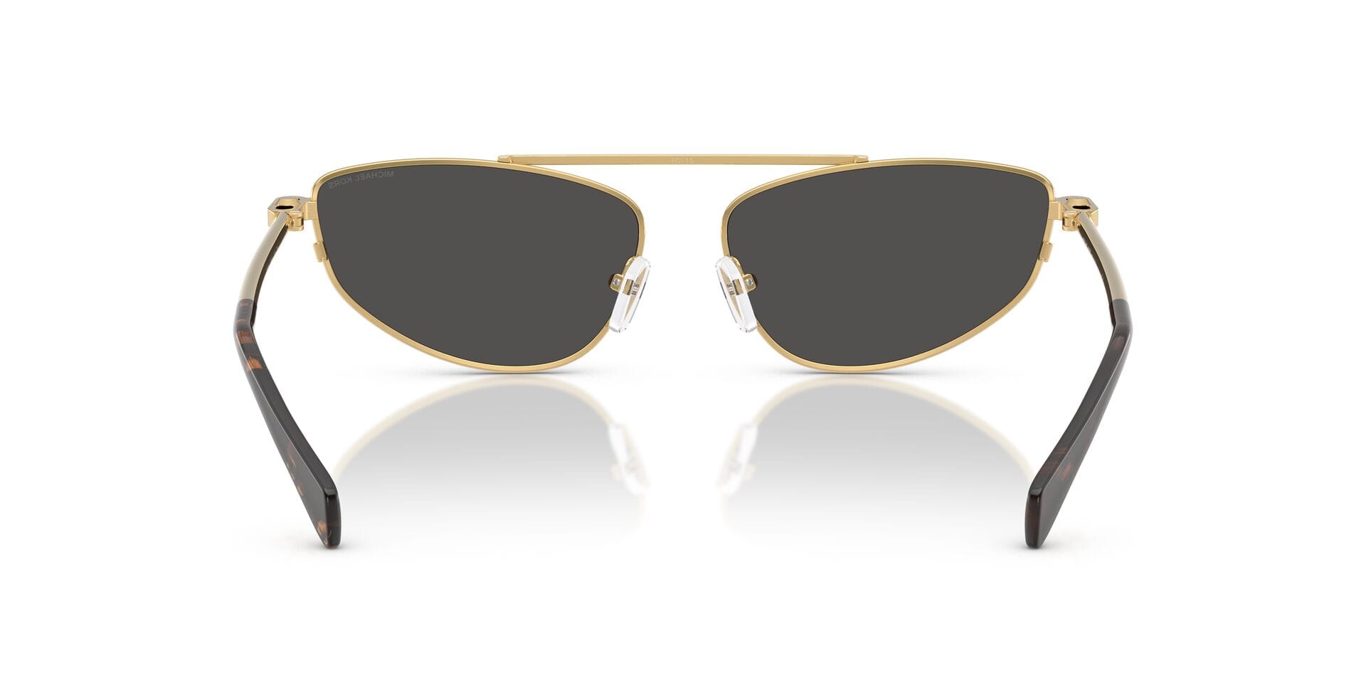 Michael Kors 0MK1164 Sunglass Gold Female Full Metal Sunglass — Gold frame — view 6