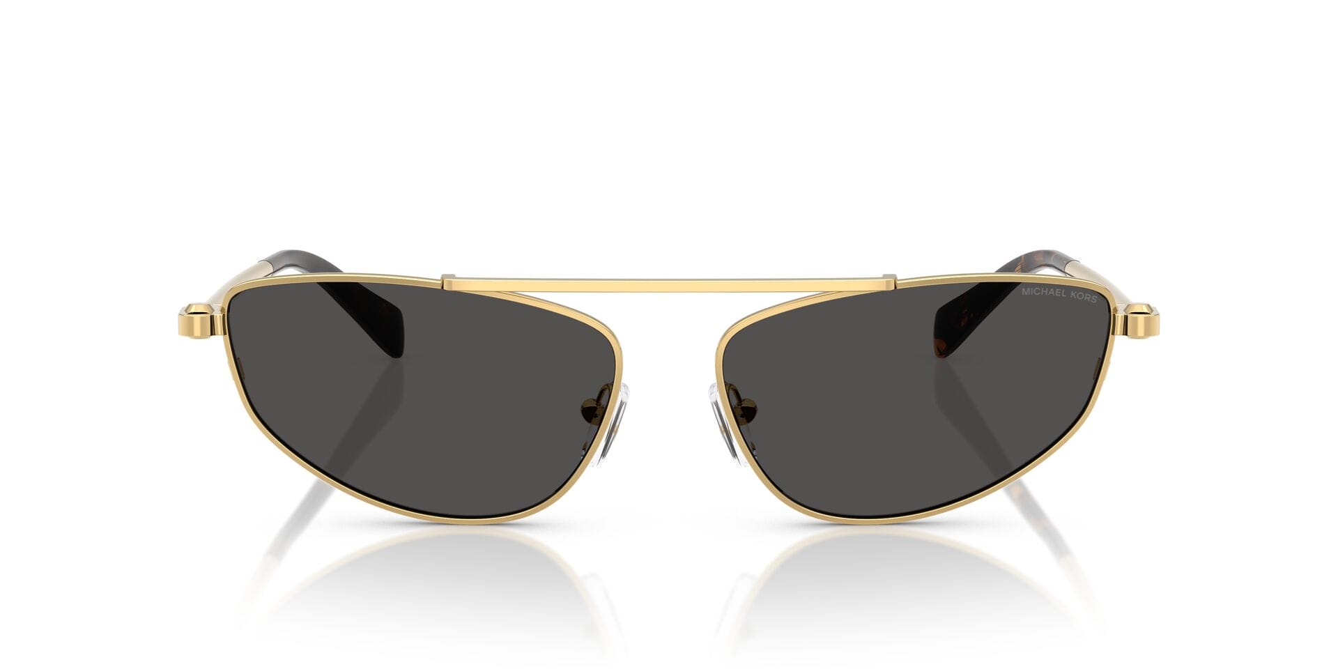 Michael Kors 0MK1164 Sunglass Gold Female Full Metal Sunglass — Gold frame — view 8