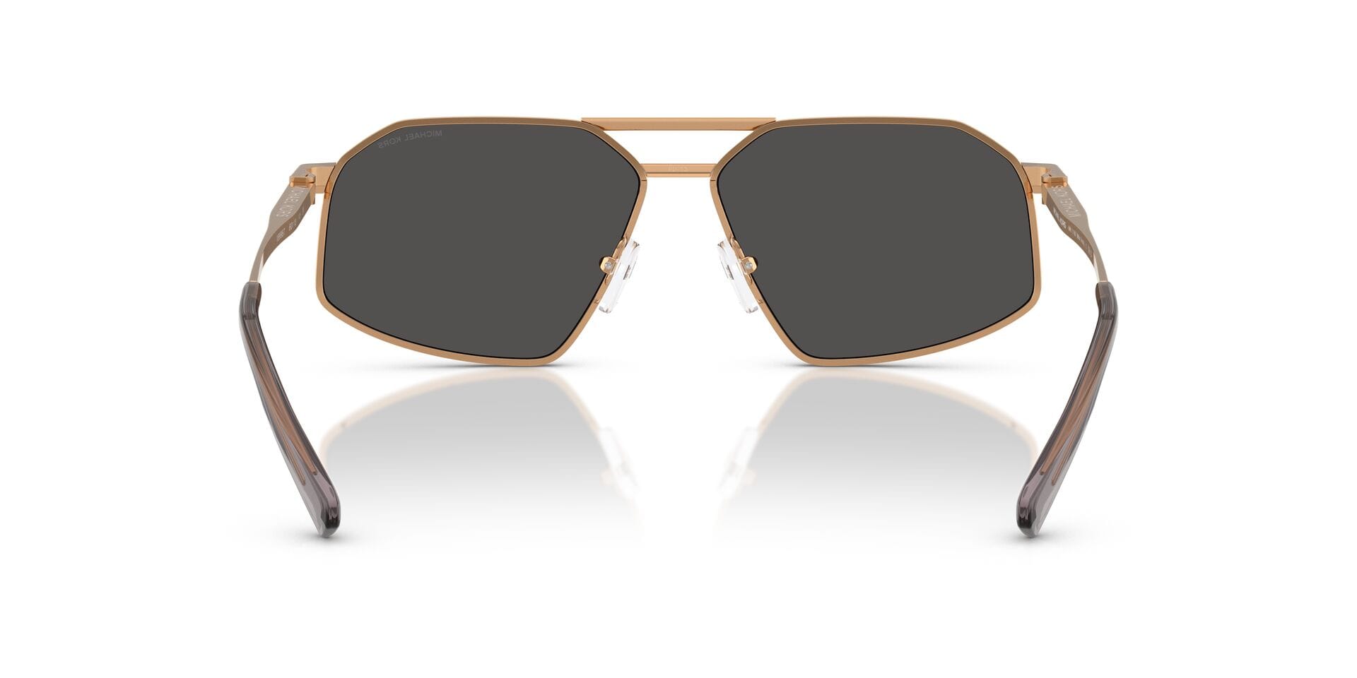Michael Kors 0MK1167 Sunglass Gold Male Full Metal Sunglass — Gold frame — view 2