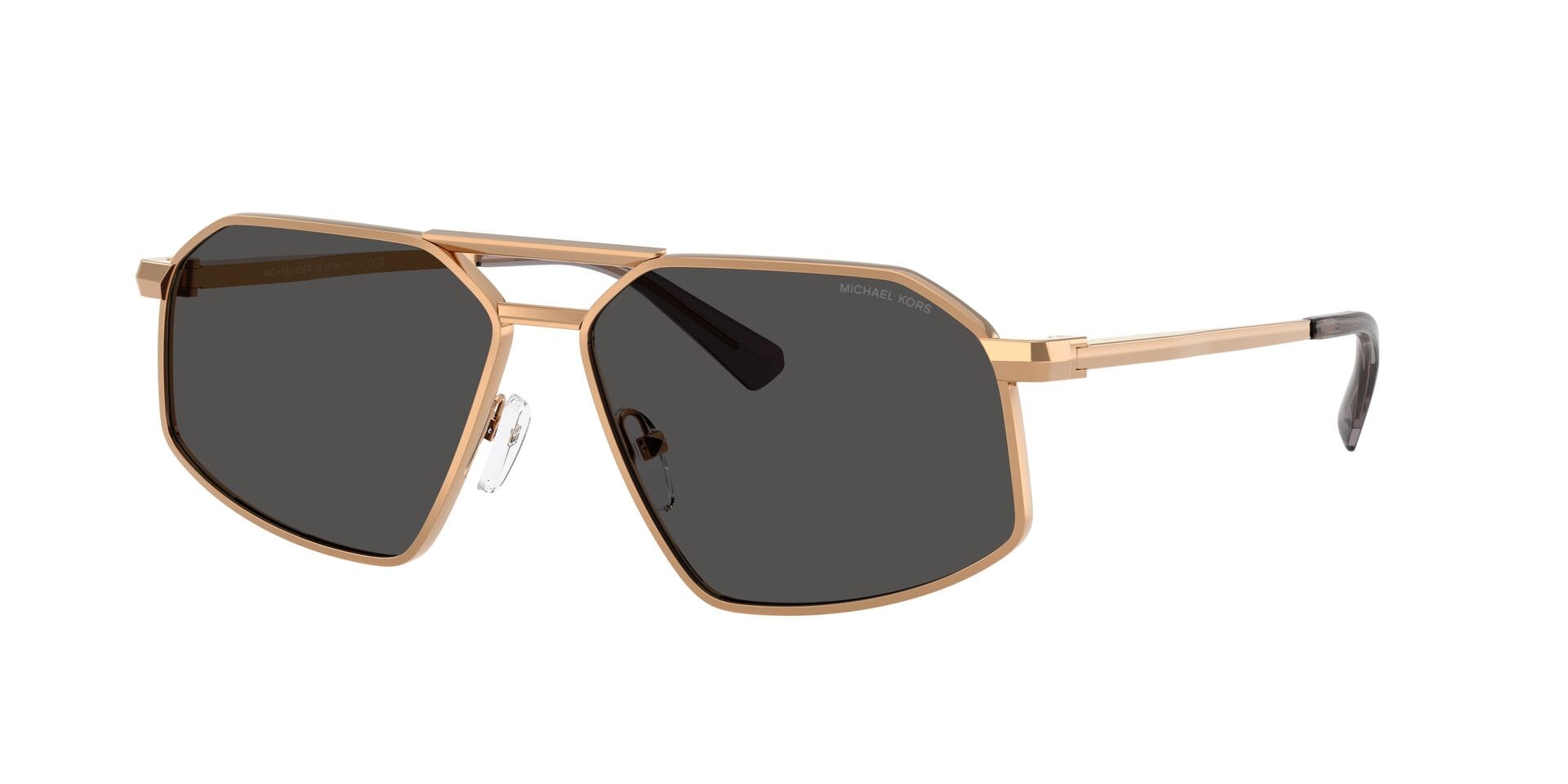 Michael Kors 0MK1167 Sunglass Gold Male Full Metal Sunglass — Gold frame — view 3