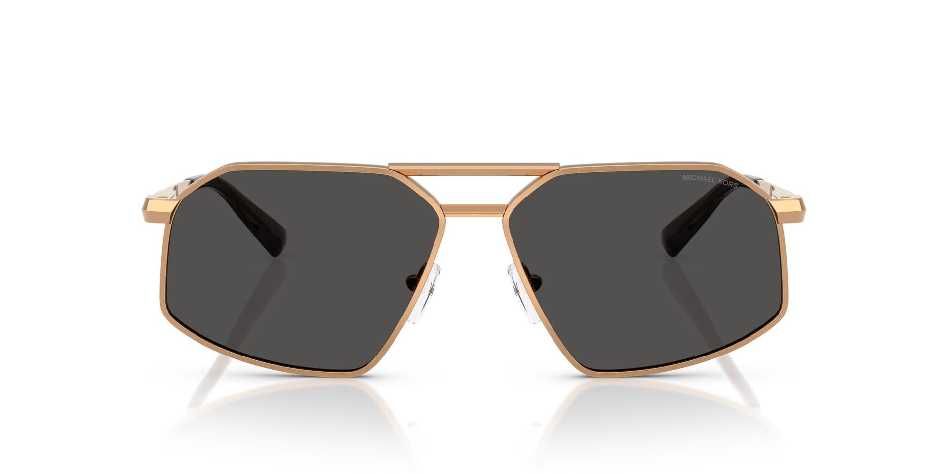 Michael Kors 0MK1167 Sunglass Gold Male Full Metal Sunglass — Gold frame — view 4