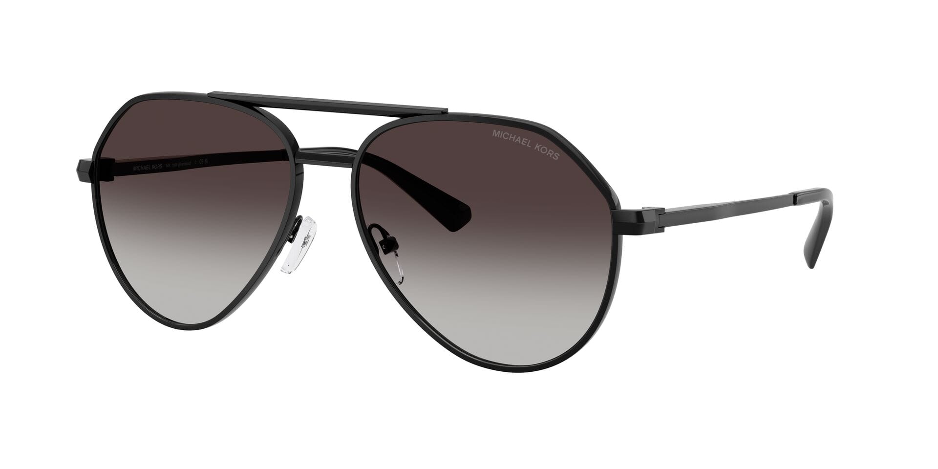 Michael Kors 0MK1168 Sunglass Black Male Full Metal Sunglass — Black frame — view 8