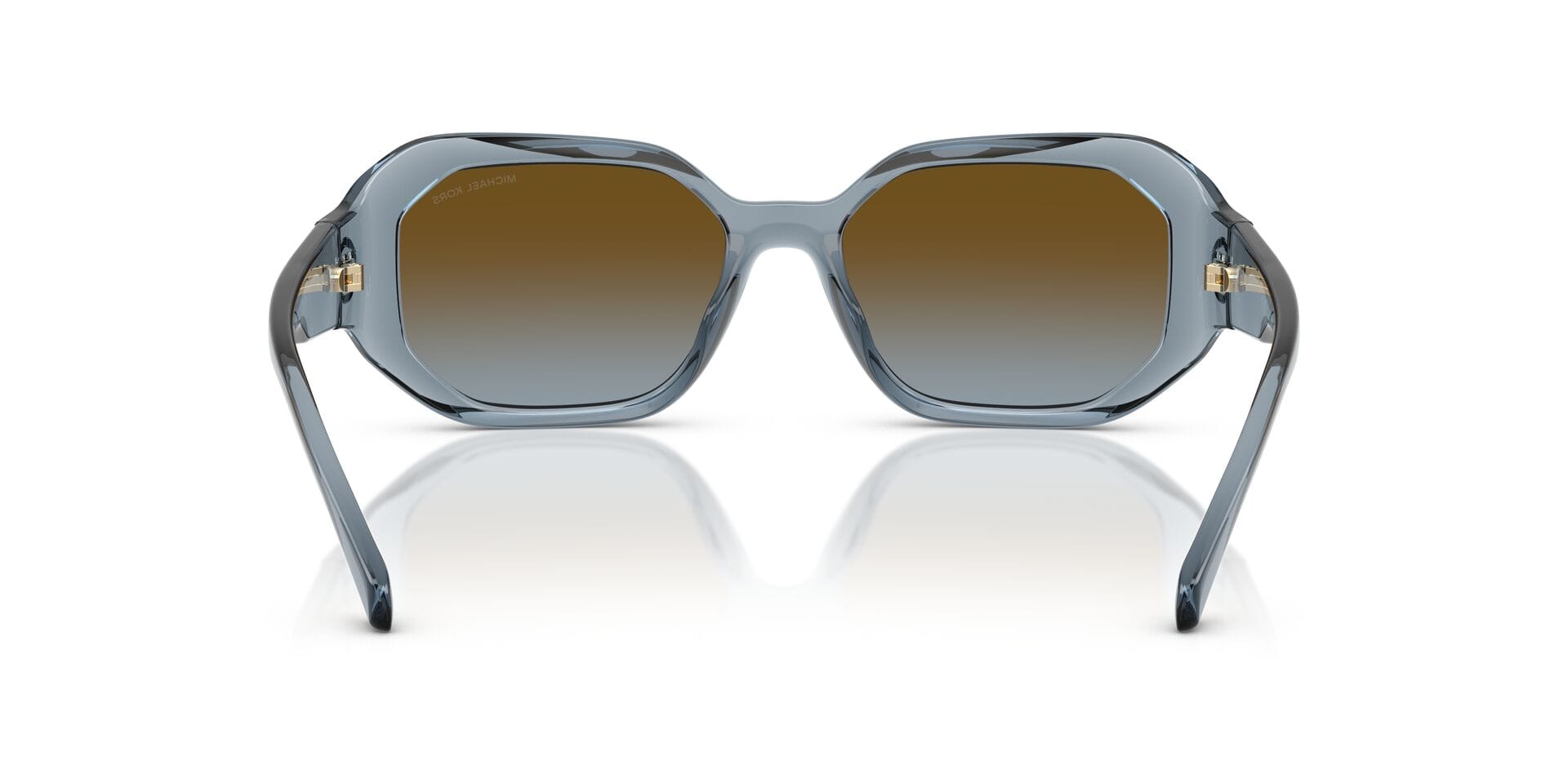 Michael Kors 0MK2240U Sunglass Blue Female Full Metal Sunglass — Blue frame — view 17