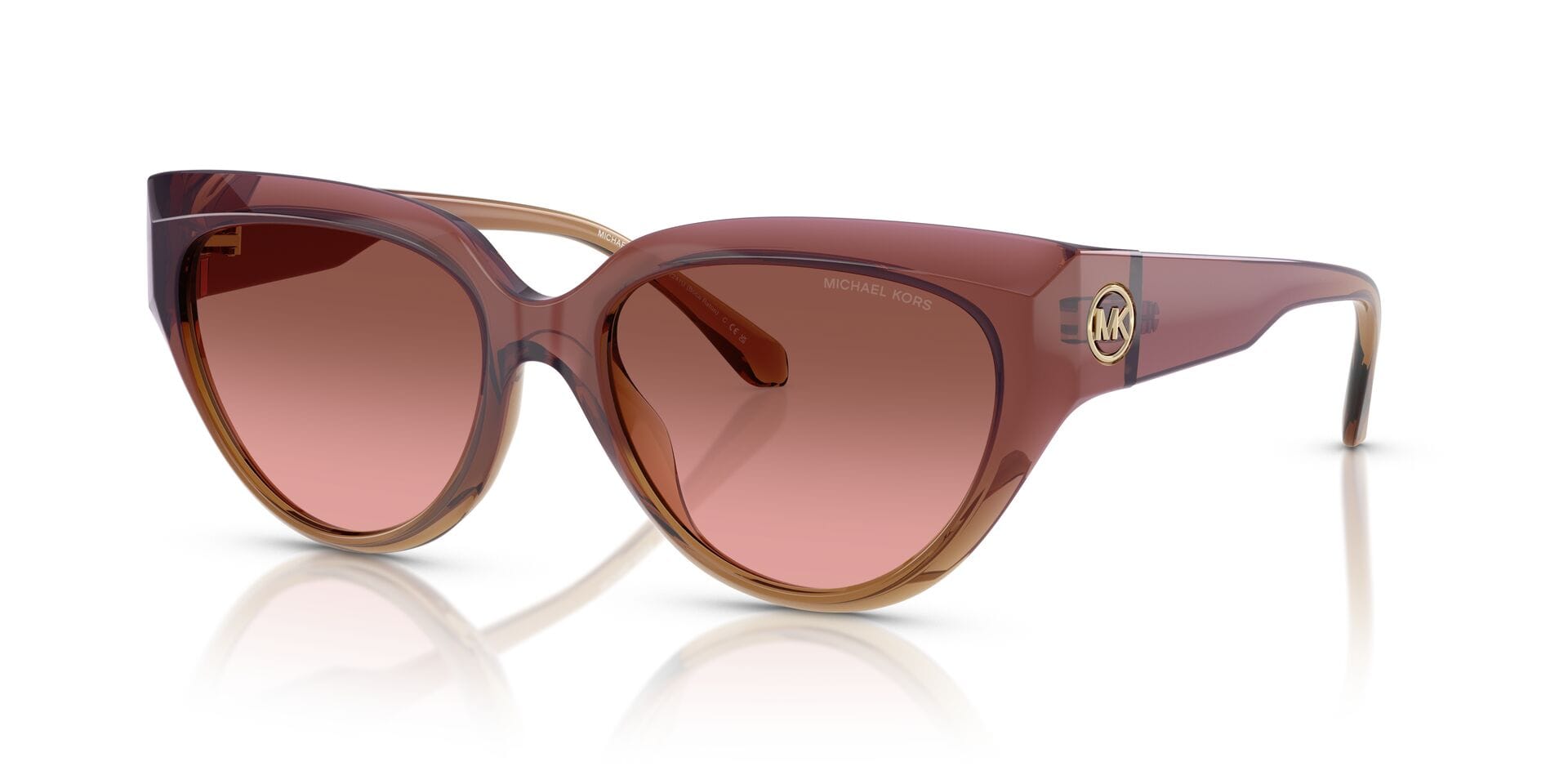 Michael Kors 0MK2241U Sunglass Pink Female Full Shell — Pink frame