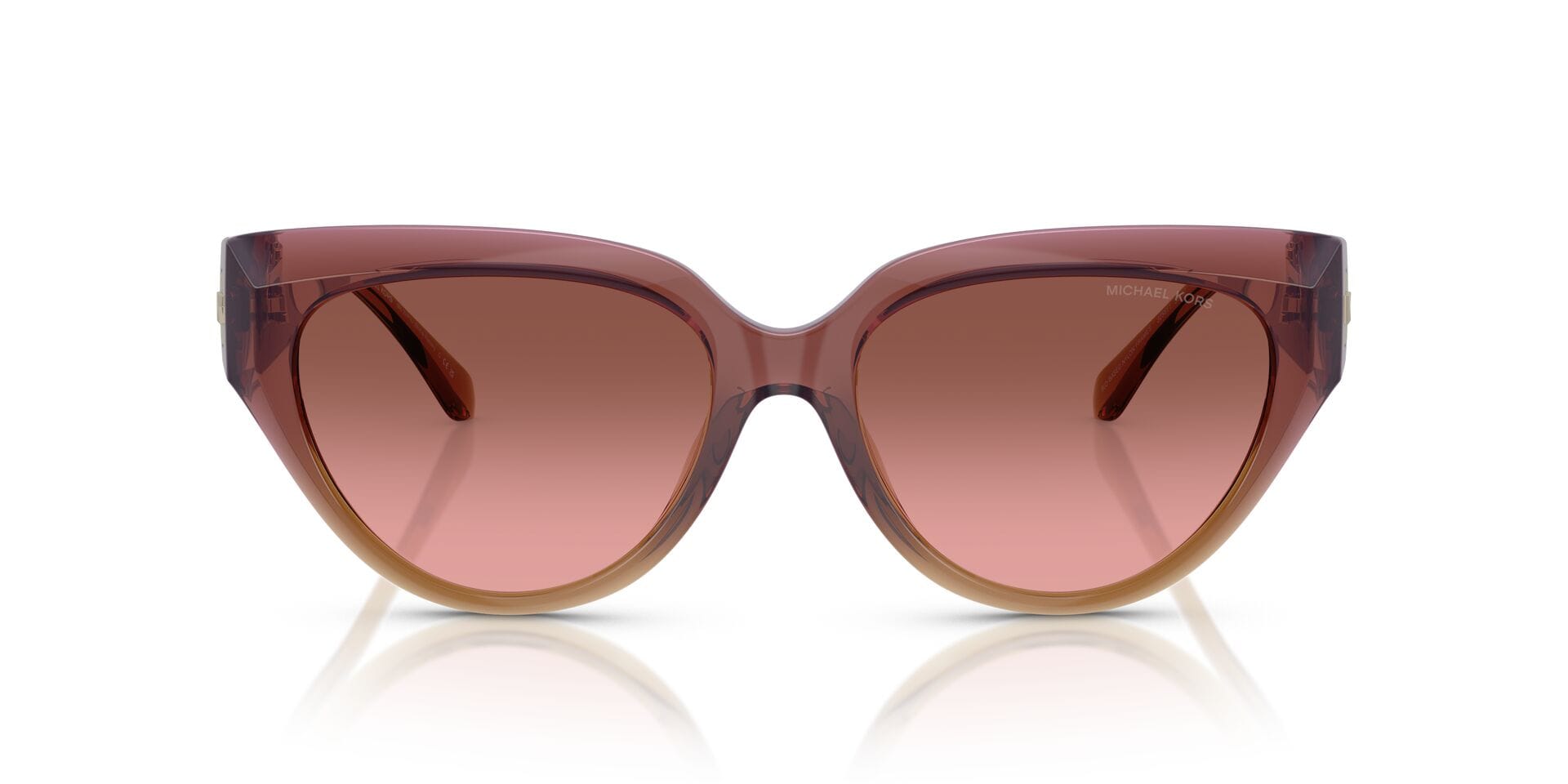 Michael Kors 0MK2241U Sunglass Pink Female Full Shell Sunglass — Pink frame — view 8