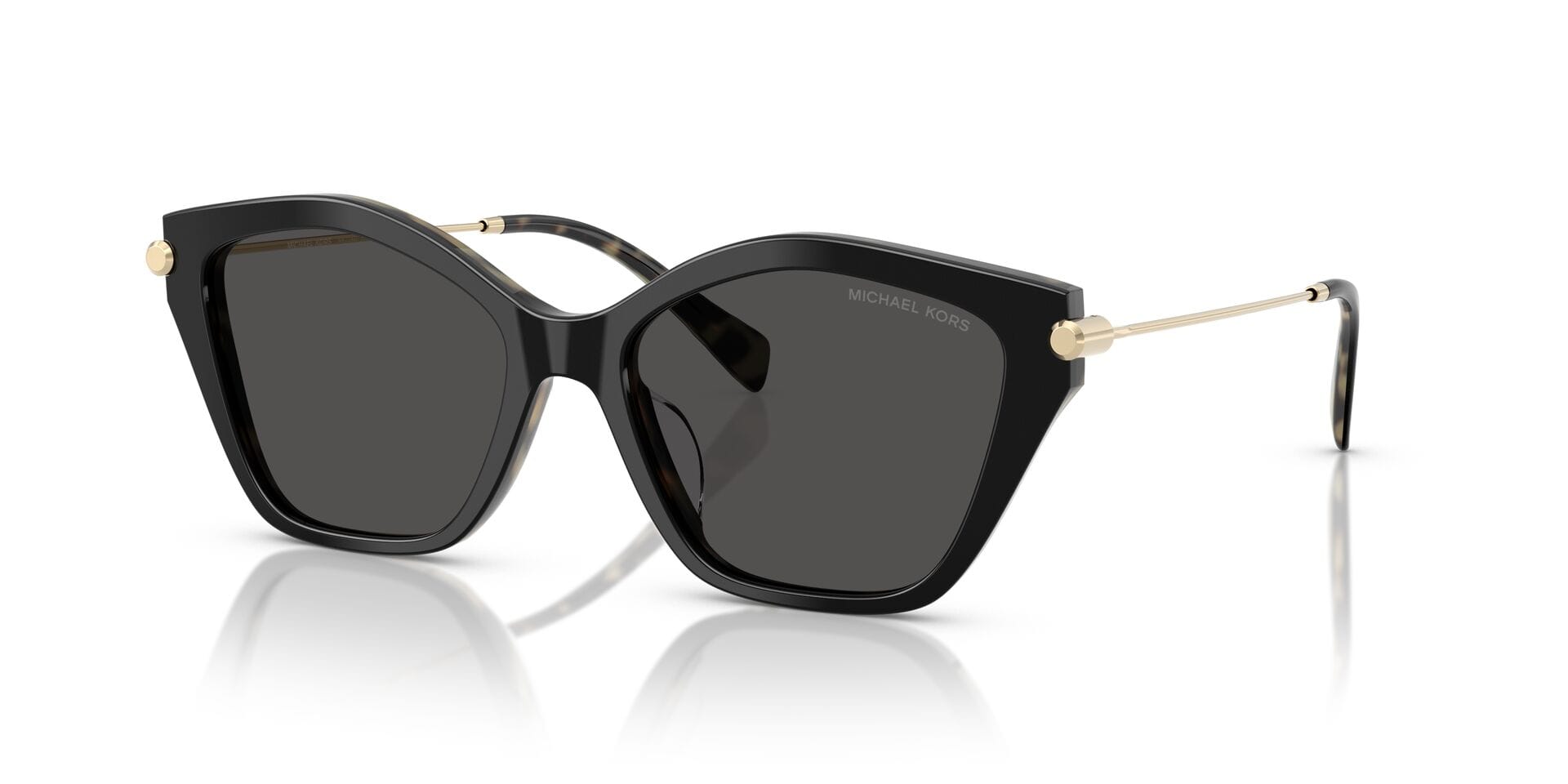 Michael Kors 0MK2246U Sunglass Black Female Full Metal — Black frame