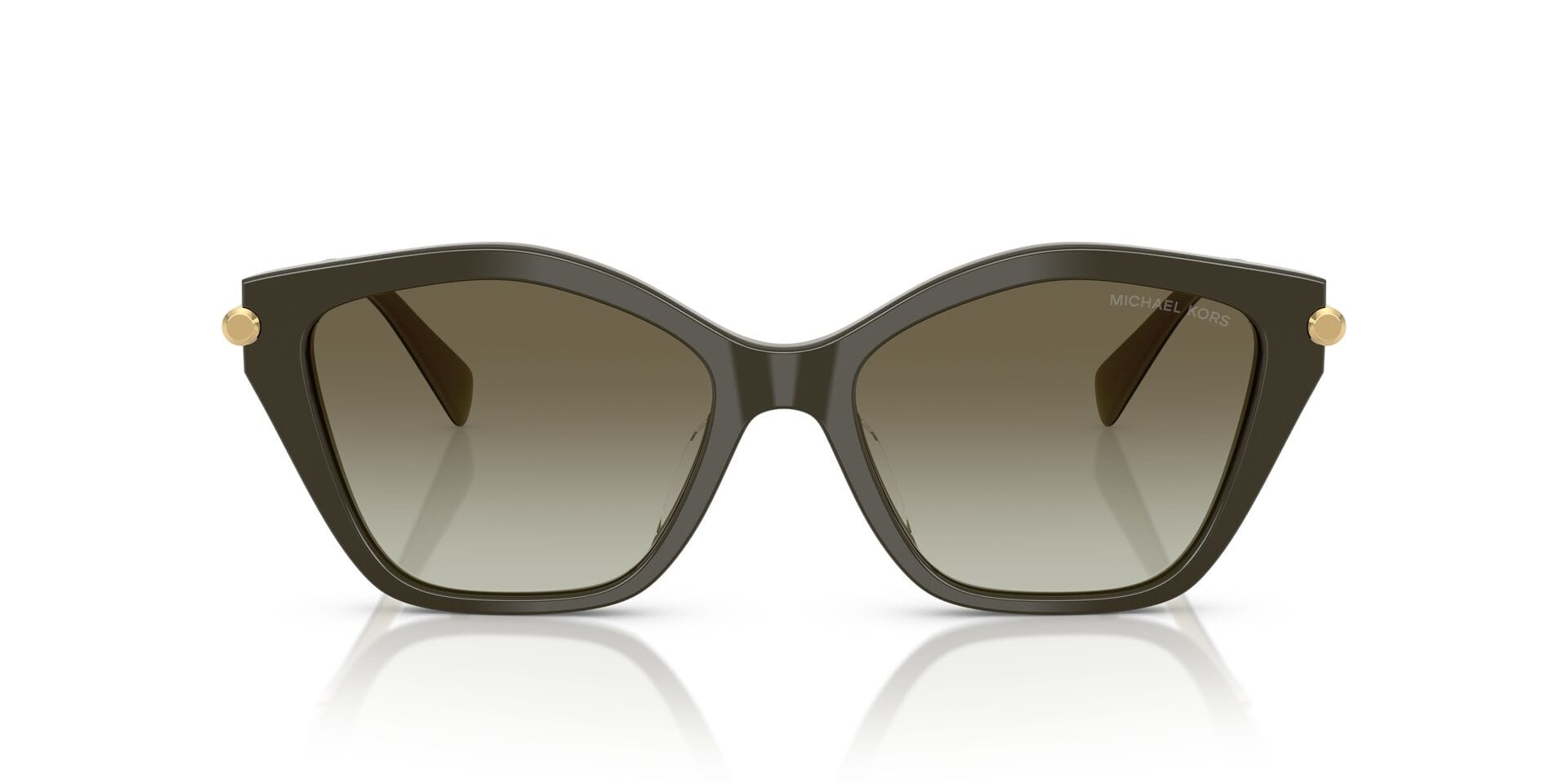 Michael Kors 0MK2246U Sunglass Green Female Full Metal Sunglass — Green frame — view 7