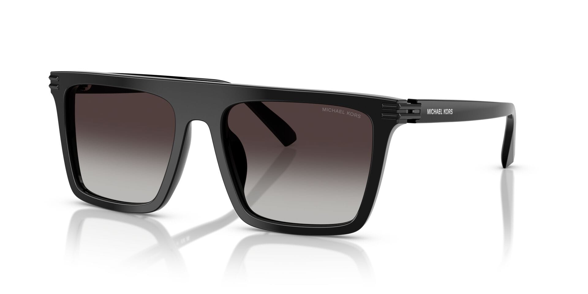 Michael Kors 0MK2249U Sunglass Black Male Full Shell Sunglass — Black frame — view 1