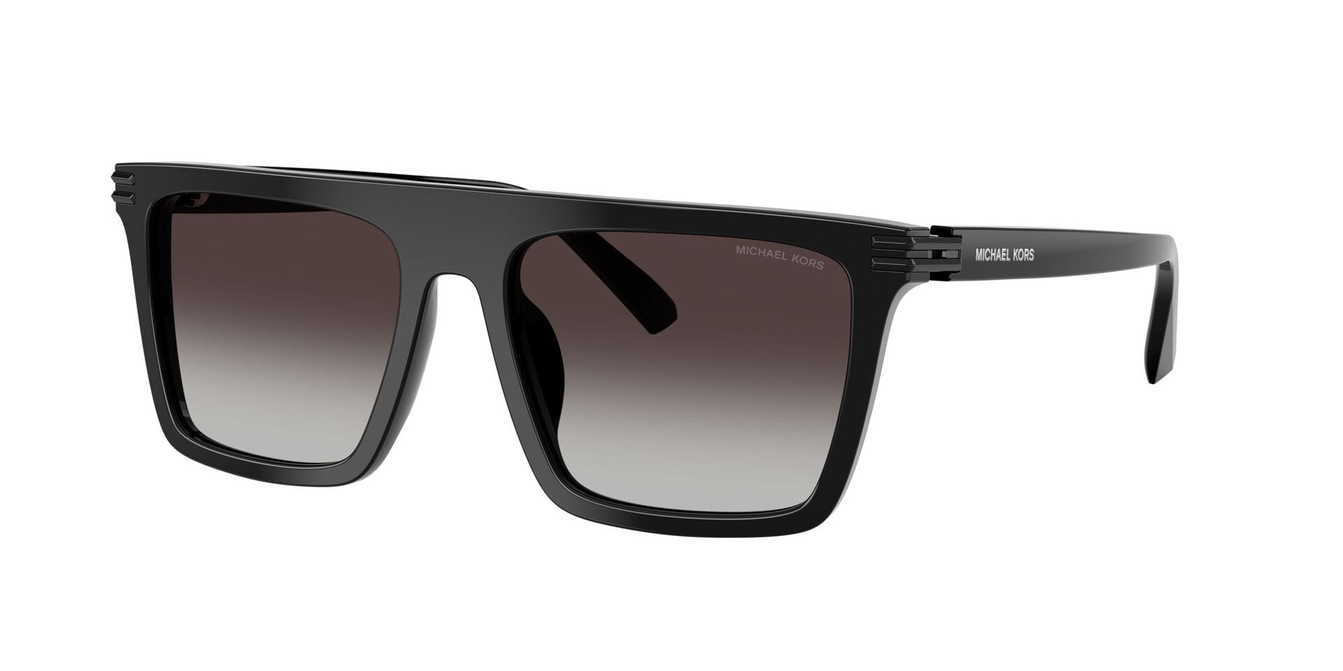 Michael Kors 0MK2249U Sunglass Black Male Full Shell Sunglass — Black frame — view 3