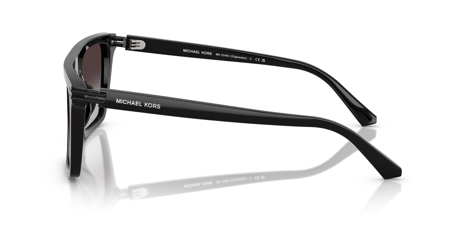 Michael Kors 0MK2249U Sunglass Black Male Full Shell Sunglass — Black frame — view 5