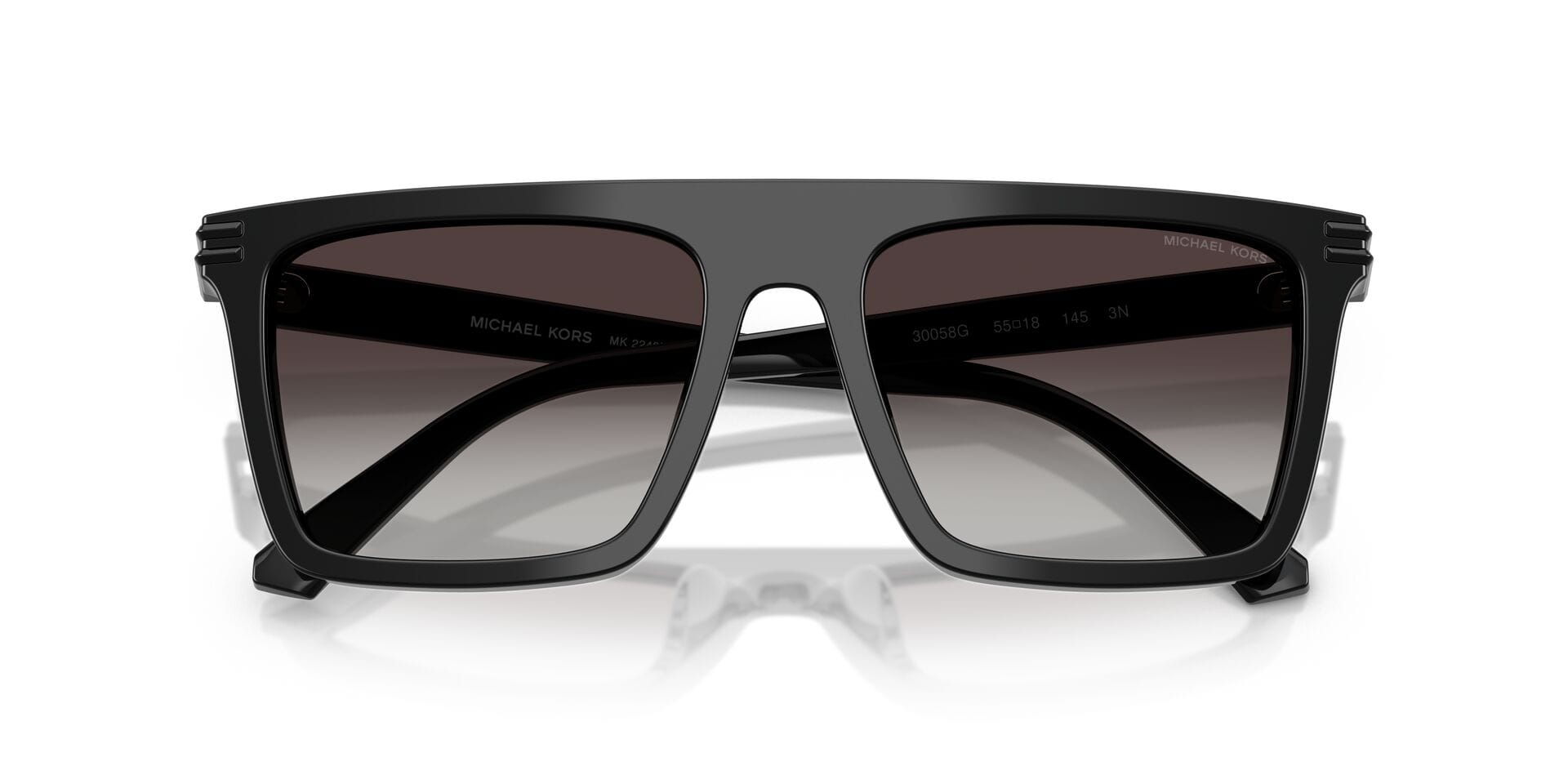 Michael Kors 0MK2249U Sunglass Black Male Full Shell Sunglass — Black frame — view 7