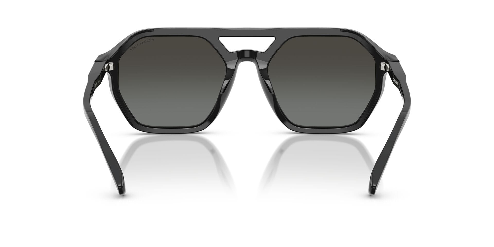Michael Kors 0MK2251U Sunglass Black Male Full Shell Sunglass — Black frame — view 2