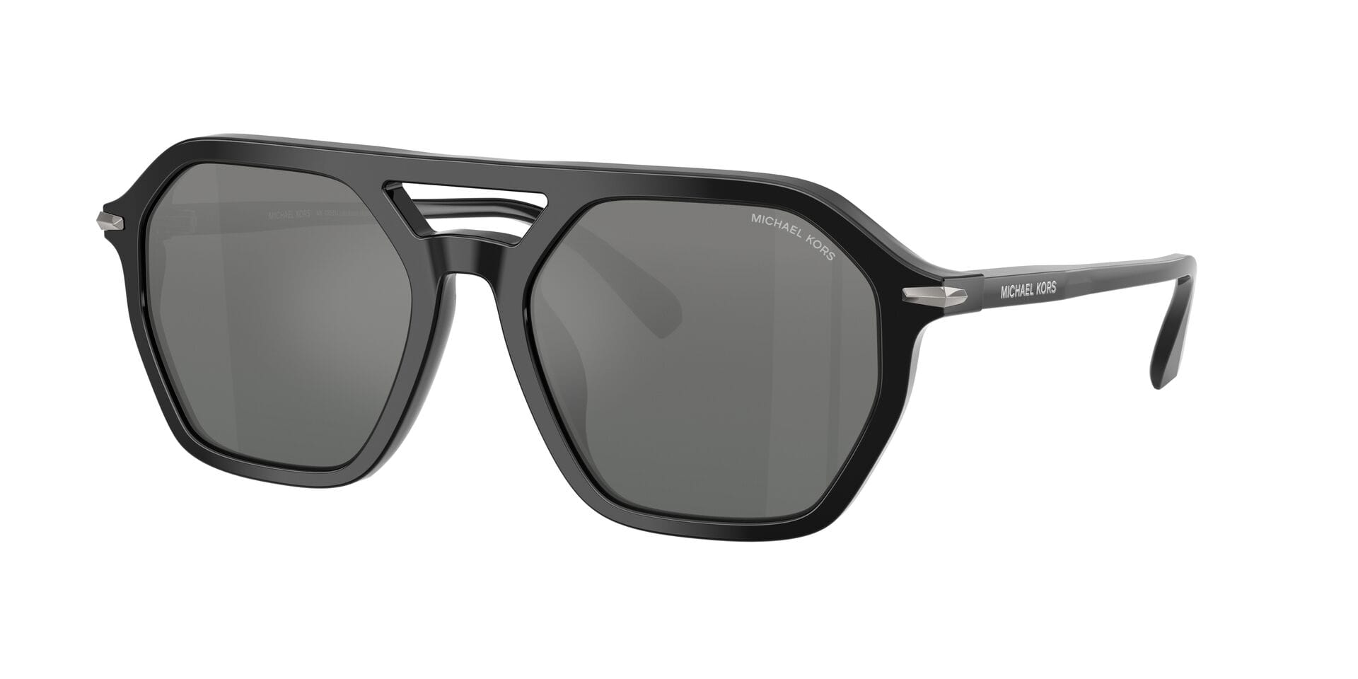 Michael Kors 0MK2251U Sunglass Black Male Full Shell Sunglass — Black frame — view 3