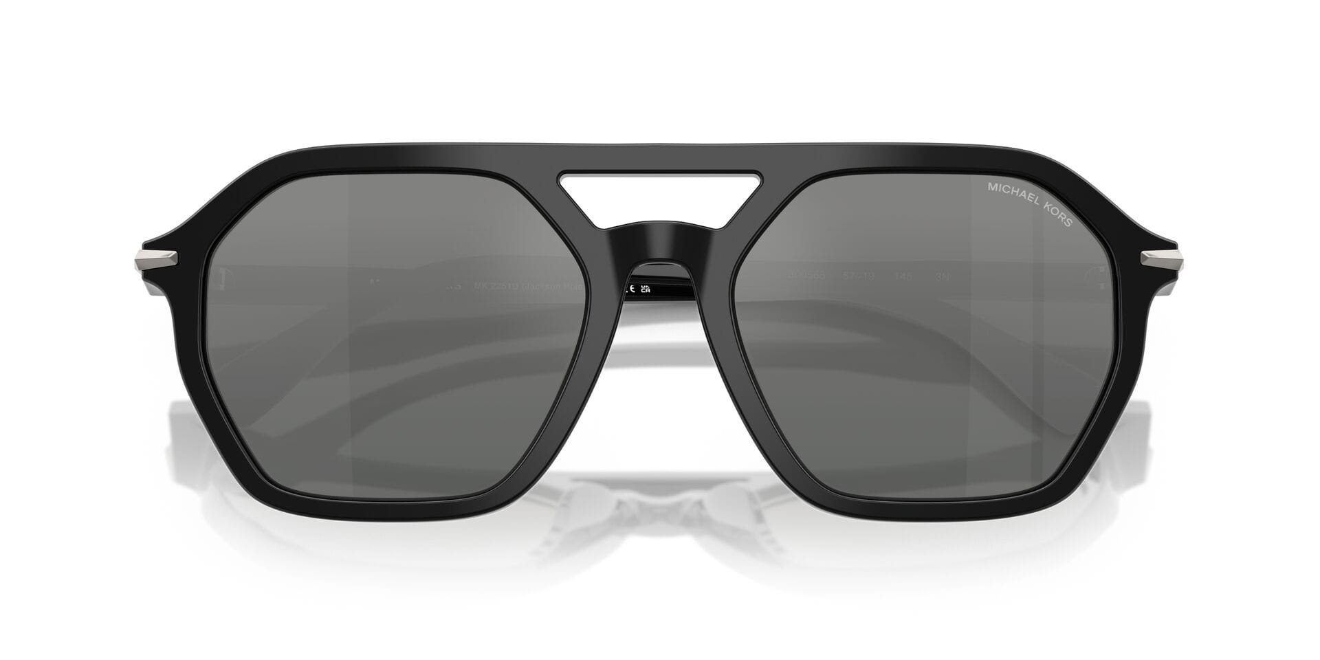 Michael Kors 0MK2251U Sunglass Black Male Full Shell Sunglass — Black frame — view 7