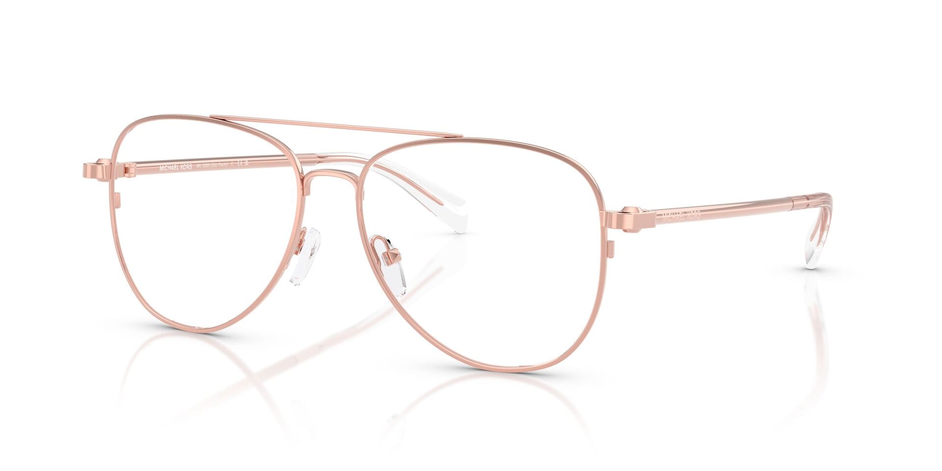Michael Kors 0MK3089 Frame Pink Female Full Metal Frame — Pink frame — view 1