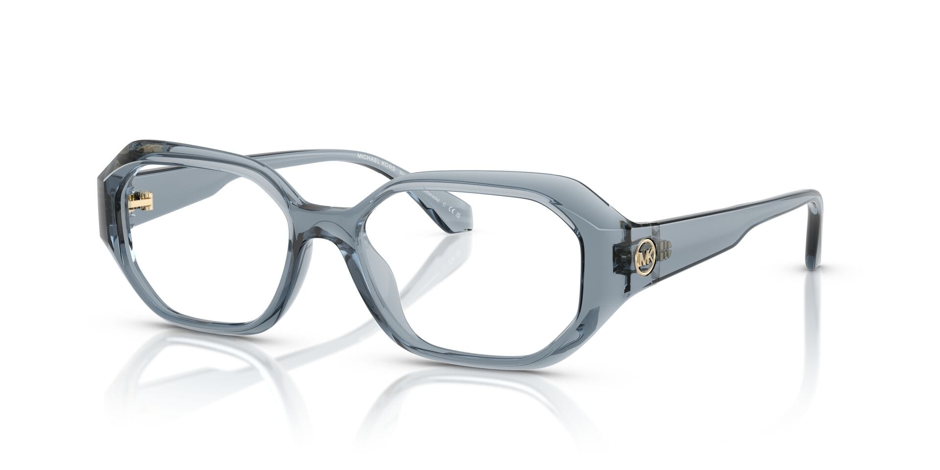 Michael Kors 0MK4147U Frame Blue Female Full Shell Frame — Blue frame — view 1