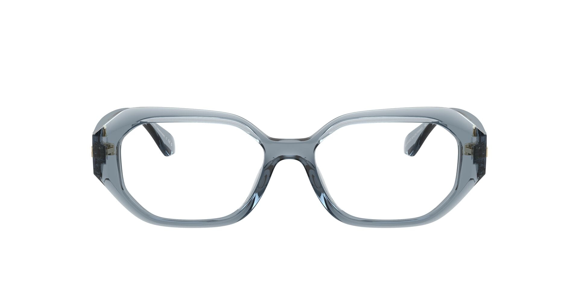 Michael Kors 0MK4147U Frame Blue Female Full Shell Frame — Blue frame — view 2