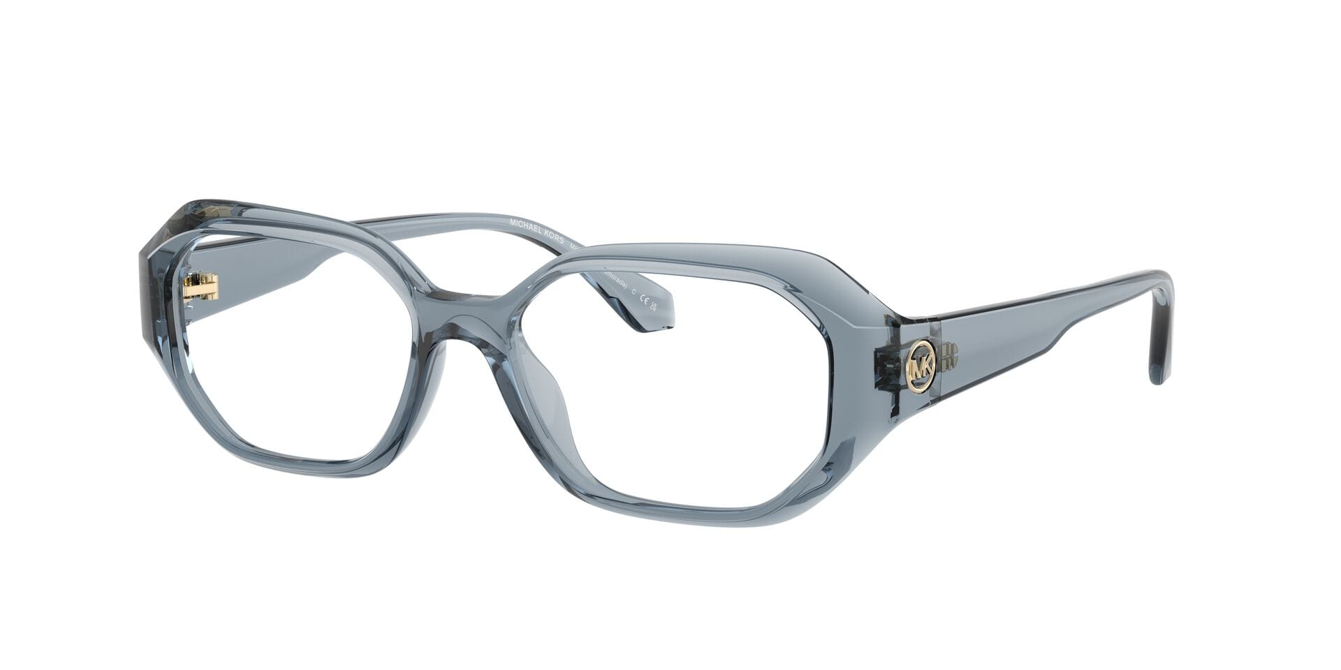 Michael Kors 0MK4147U Frame Blue Female Full Shell Frame — Blue frame — view 3