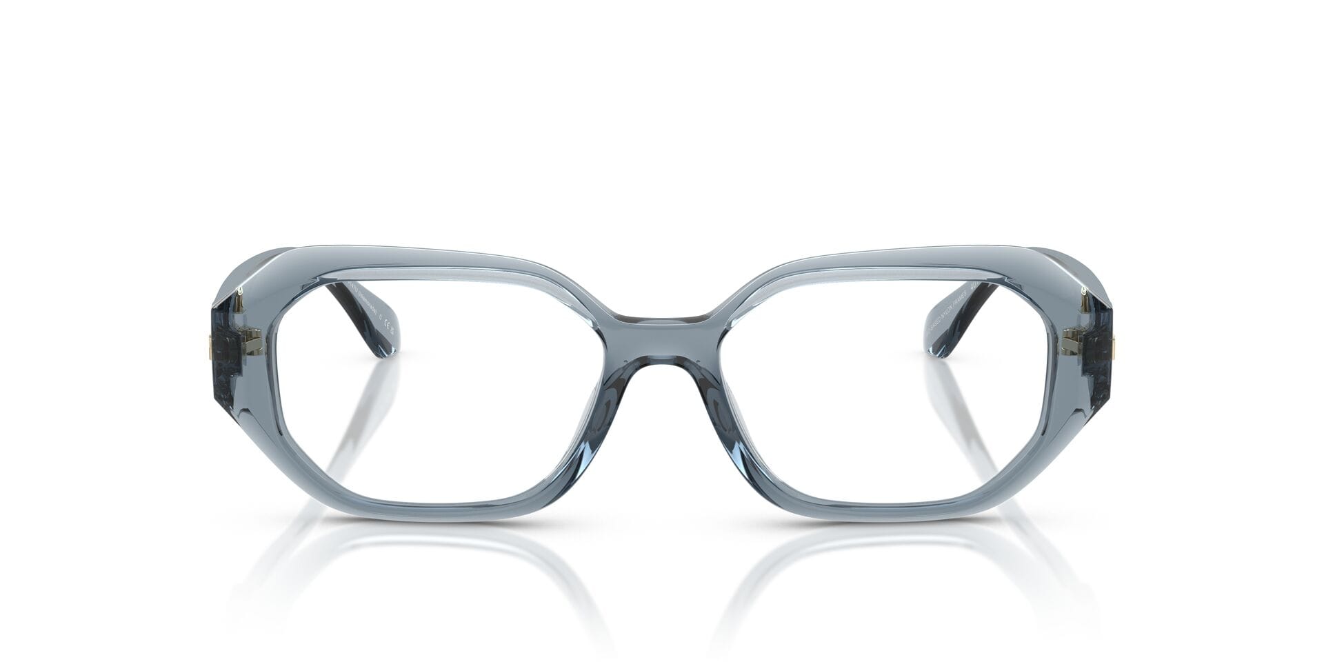 Michael Kors 0MK4147U Frame Blue Female Full Shell Frame — Blue frame — view 4