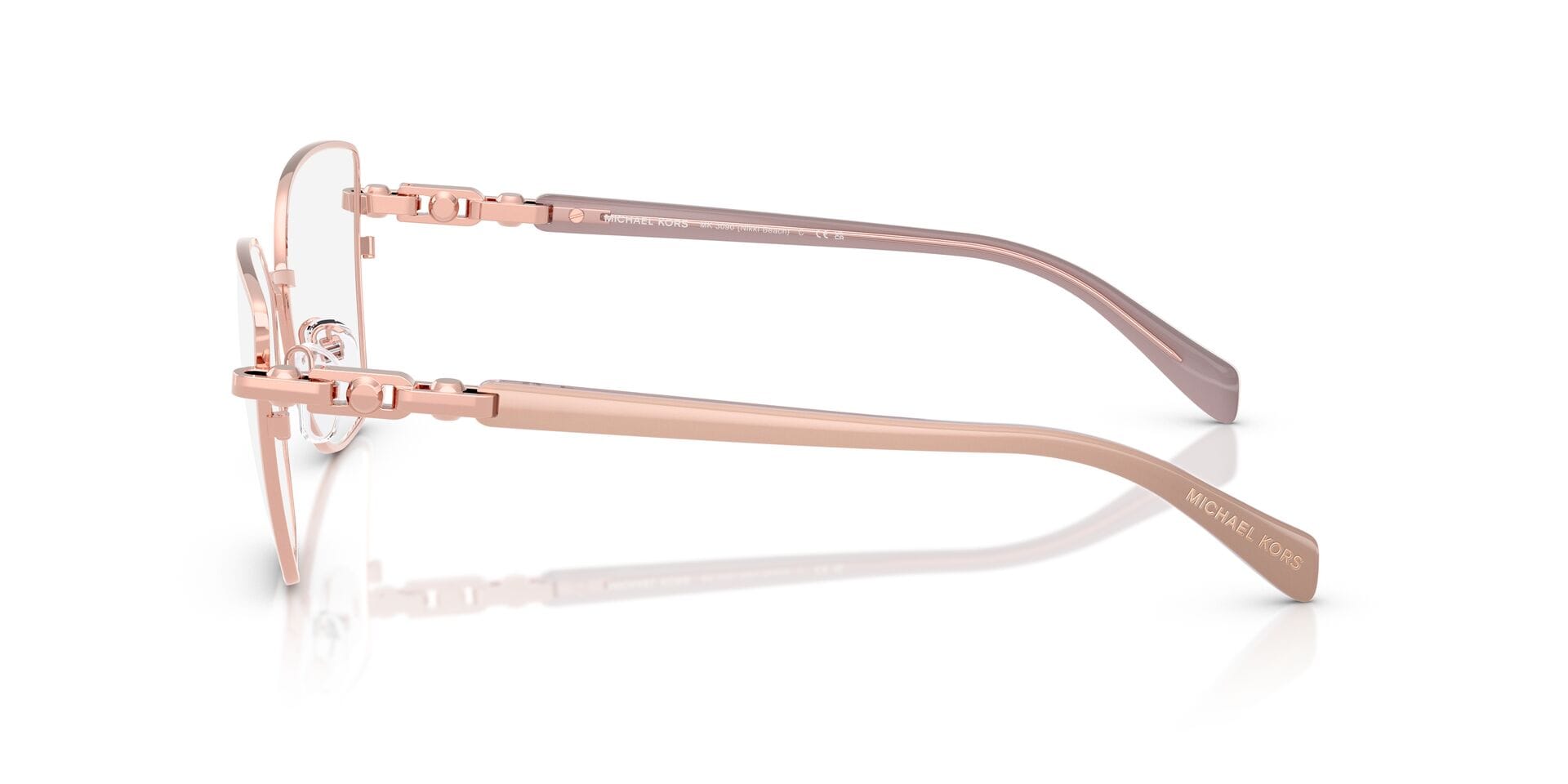 Michael Kors 0MK3090 Frame Rose Gold Female Full Metal Frame — Rose Gold frame — view 15