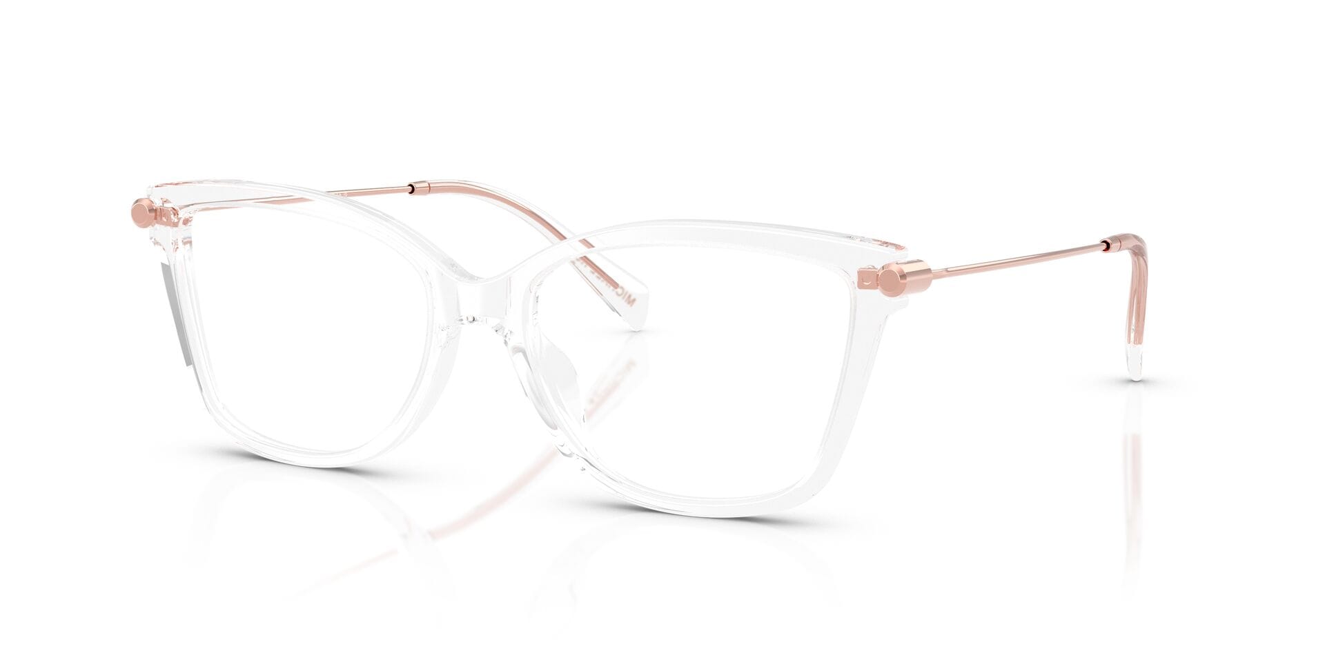 Michael Kors 0MK4150U Frame Transparent Female Full Metal Frame — Transparent frame — view 4
