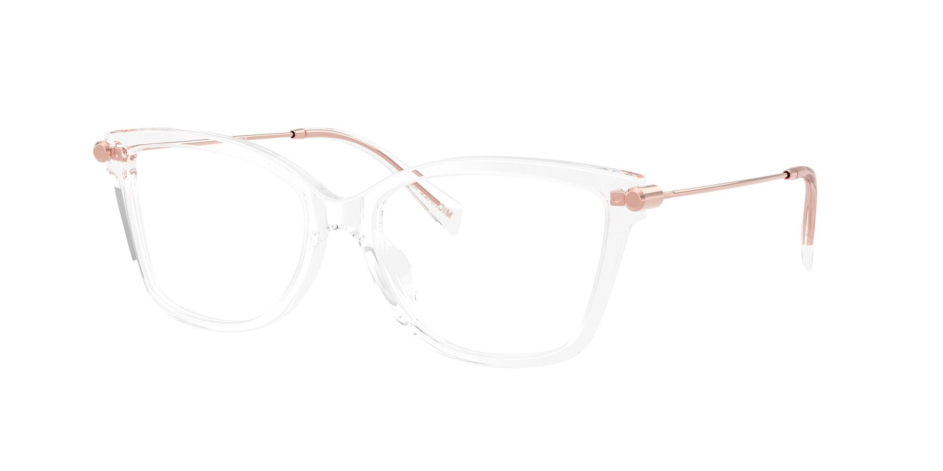 Michael Kors 0MK4150U Frame Transparent Female Full Metal Frame — Transparent frame — view 8