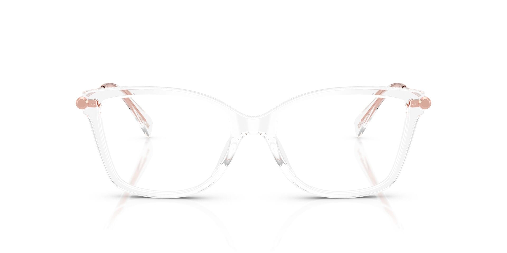 Michael Kors 0MK4150U Frame Transparent Female Full Metal Frame — Transparent frame — view 11