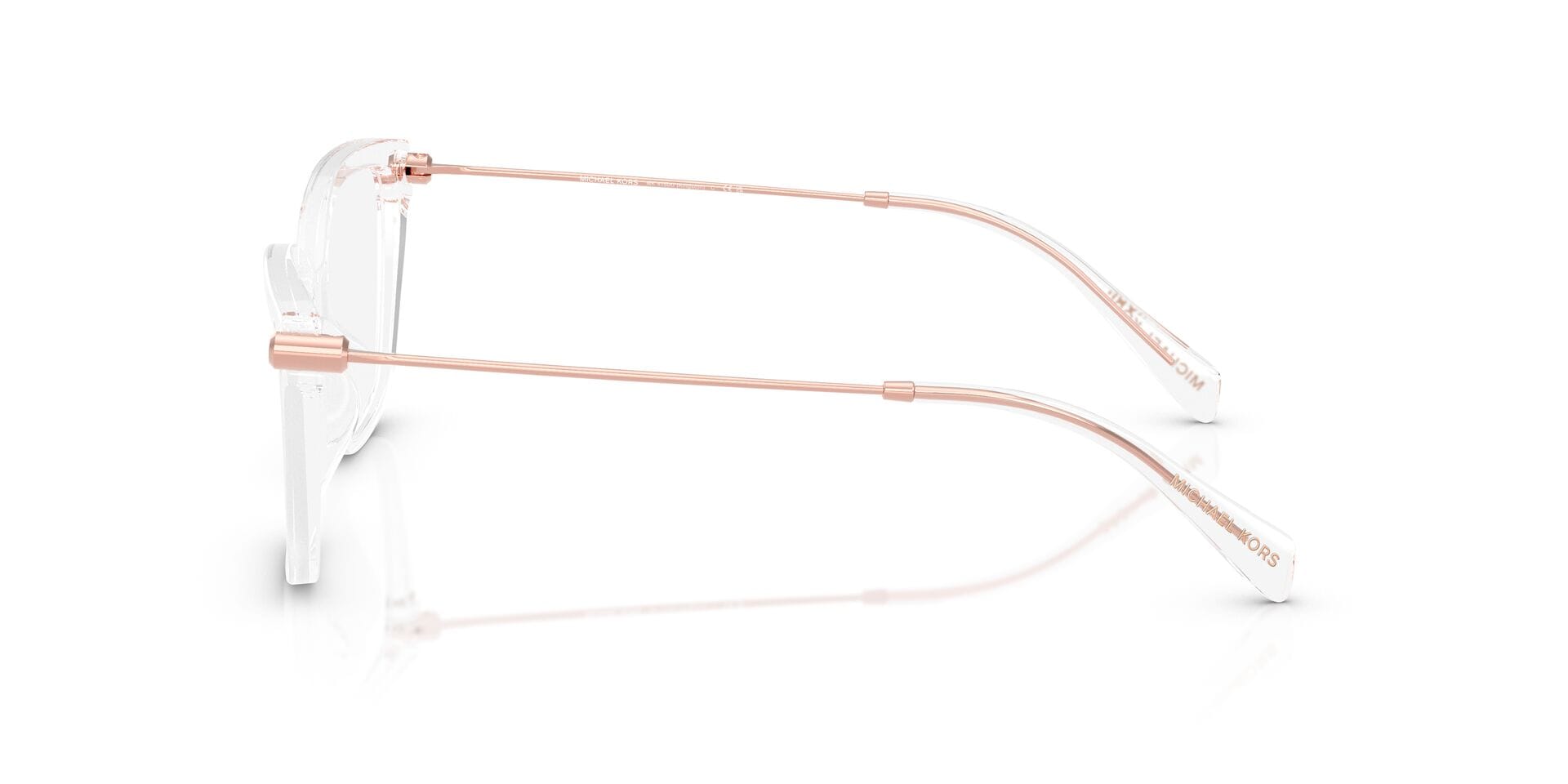 Michael Kors 0MK4150U Frame Transparent Female Full Metal Frame — Transparent frame — view 14