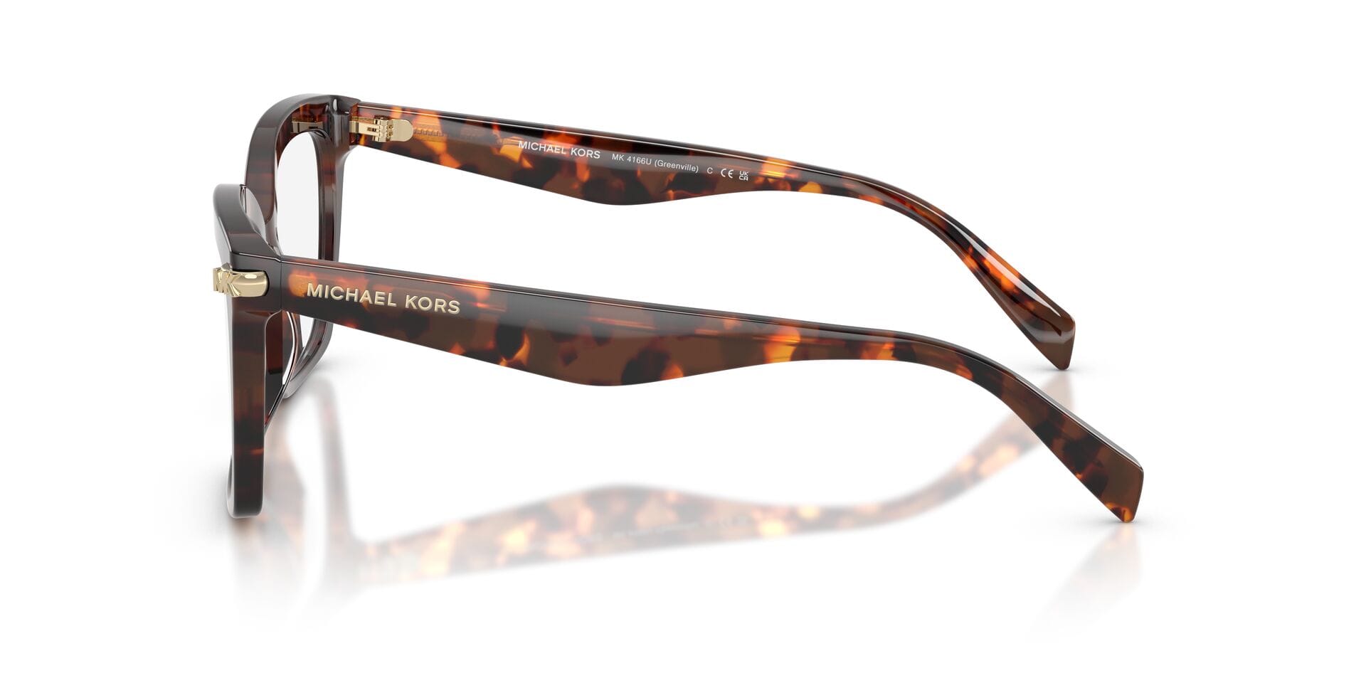 Michael Kors 0MK4166U Frame Brown Female Full - Frame — Brown frame — view 14