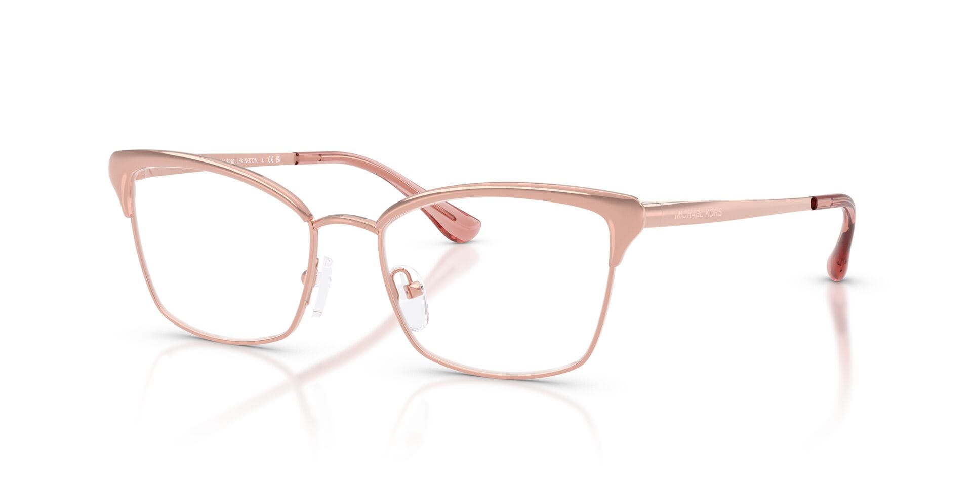 Michael Kors 0MK3098 Frame Rose Gold Female Full Metal Frame — Rose Gold frame — view 1