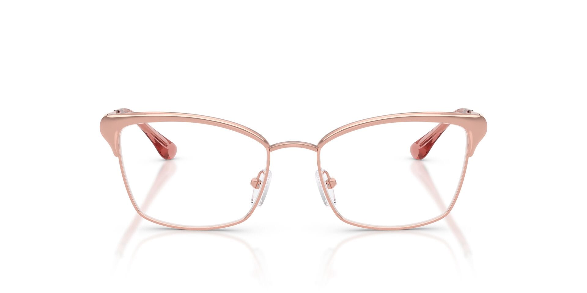 Michael Kors 0MK3098 Frame Rose Gold Female Full Metal Frame — Rose Gold frame — view 4