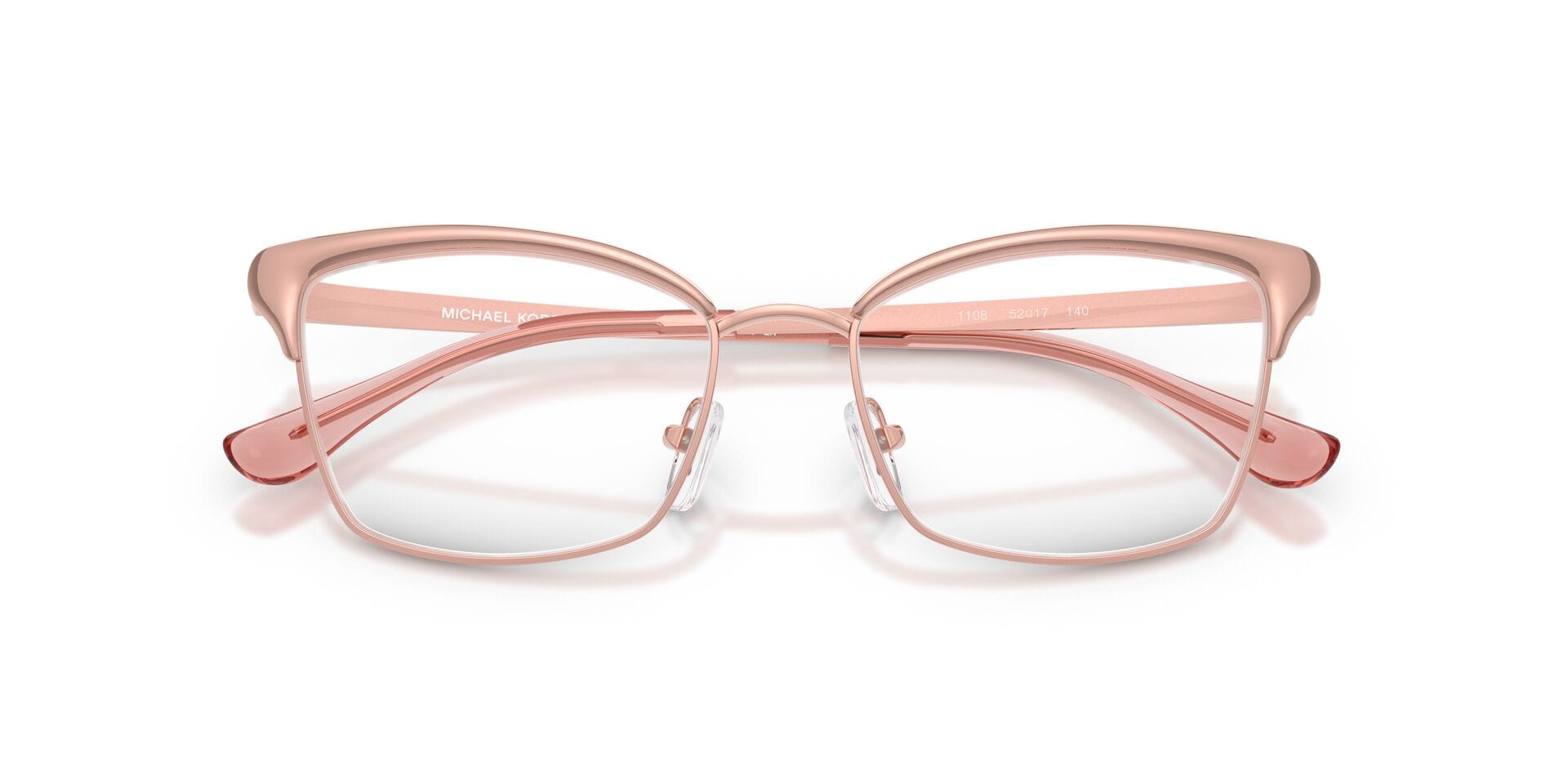 Michael Kors 0MK3098 Frame Rose Gold Female Full Metal Frame — Rose Gold frame — view 7