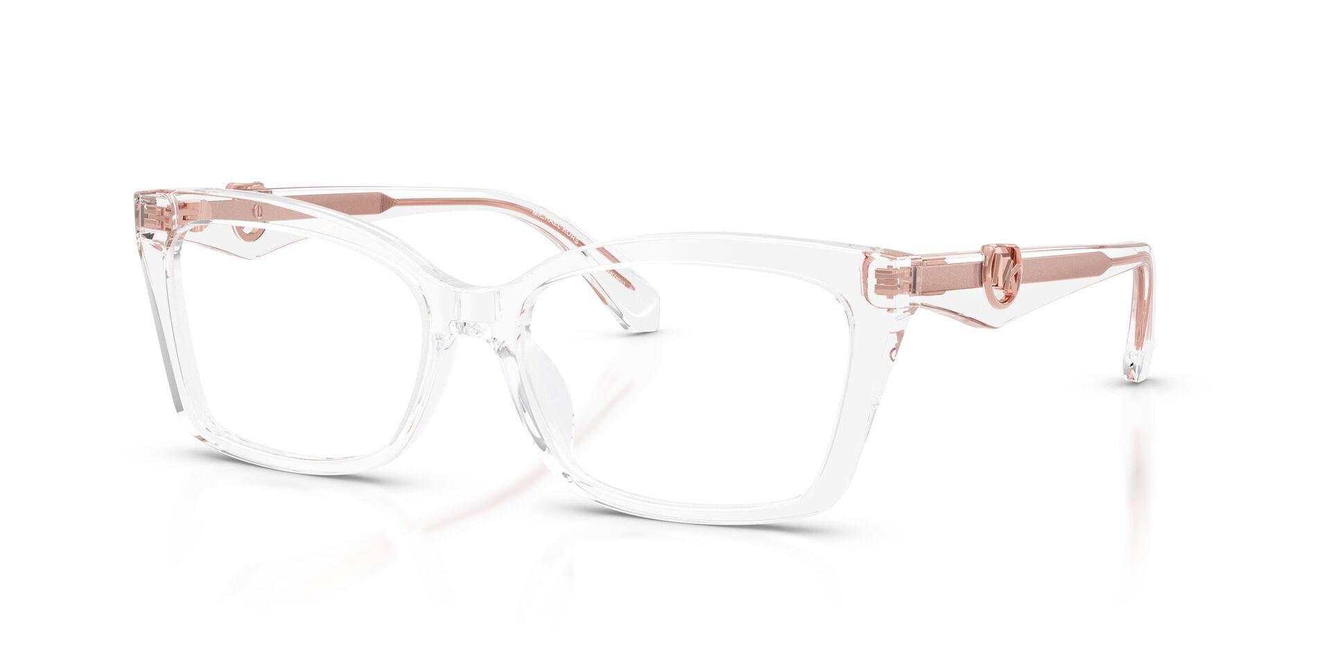 Michael Kors 0MK4165U Frame Transparent Female Full Shell Frame — Transparent frame — view 4