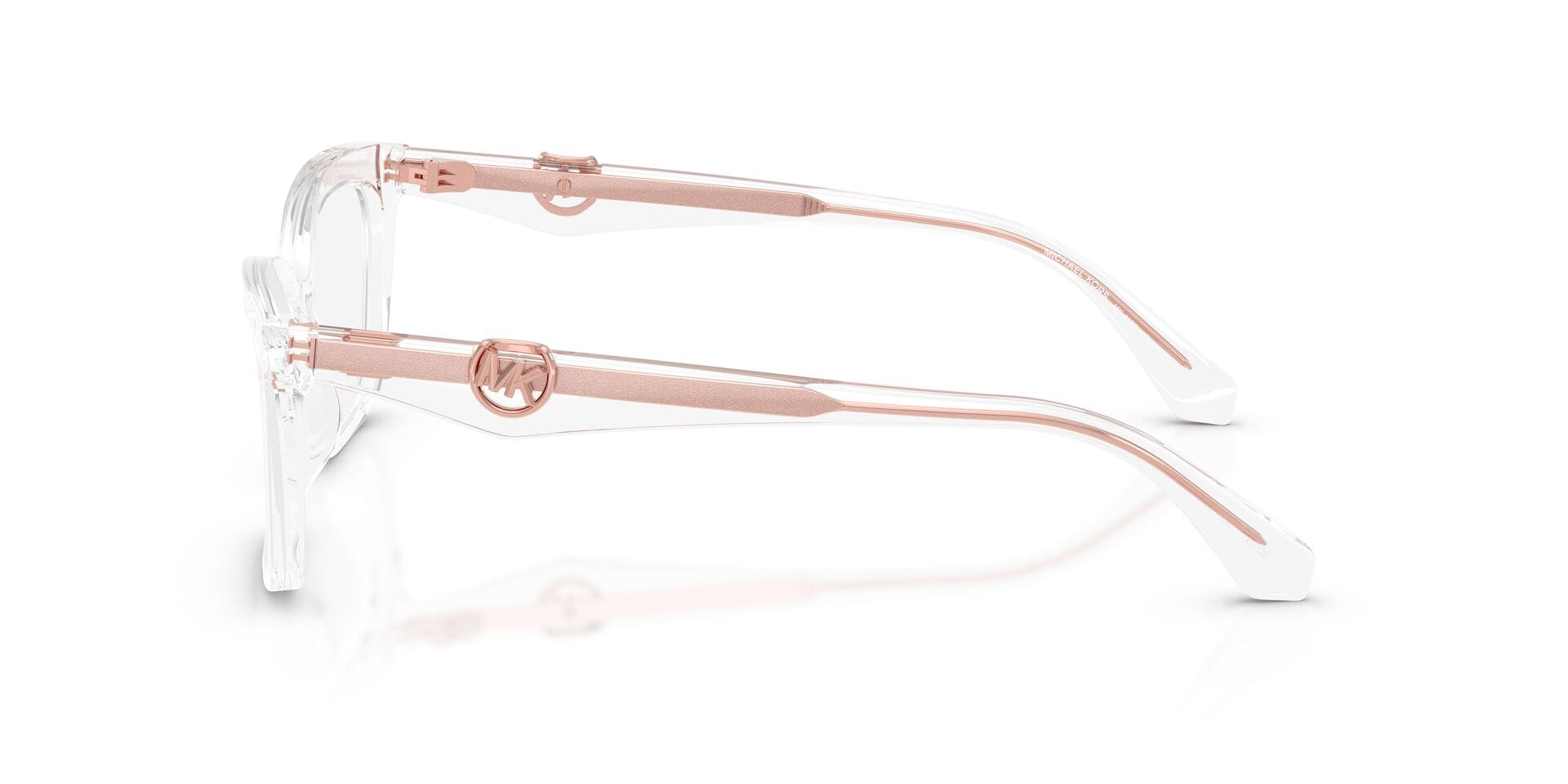 Michael Kors 0MK4165U Frame Transparent Female Full Shell Frame — Transparent frame — view 13
