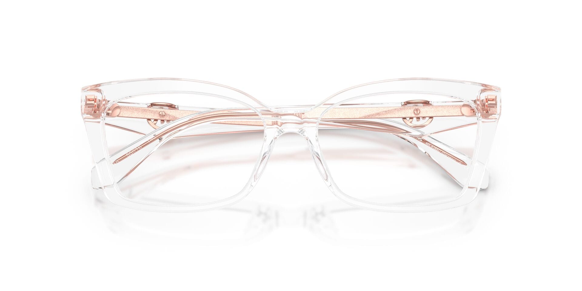Michael Kors 0MK4165U Frame Transparent Female Full Shell Frame — Transparent frame — view 20