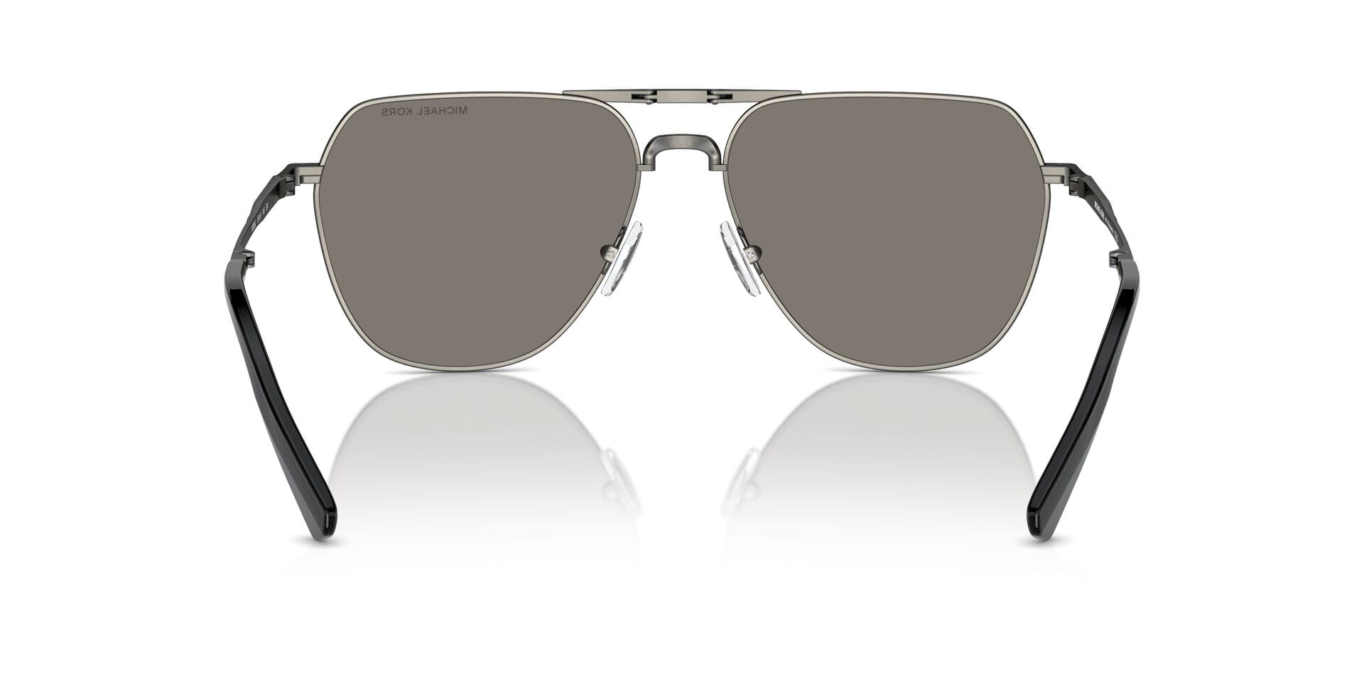 Michael Kors MK 1156 10026G 3N KESWICK (FOLDABLE) 0MK1156 Sunglass Gun Me Sunglass — Gun Metal frame — view 2