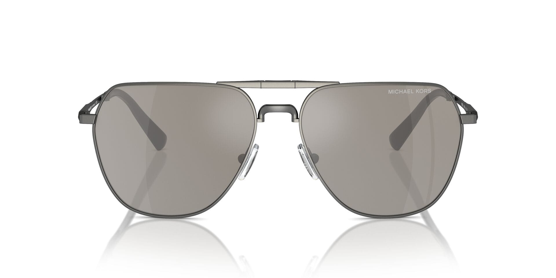Michael Kors MK 1156 10026G 3N KESWICK (FOLDABLE) 0MK1156 Sunglass Gun Me Sunglass — Gun Metal frame — view 4
