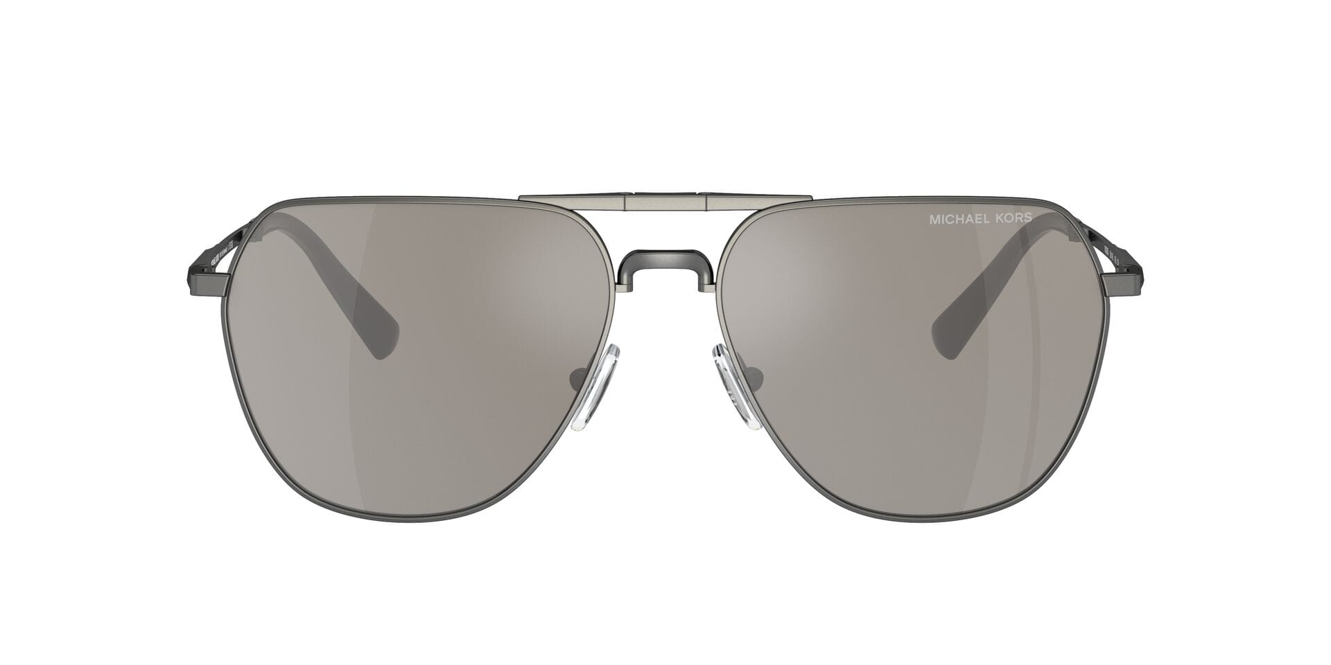 Michael Kors MK 1156 10026G 3N KESWICK (FOLDABLE) 0MK1156 Sunglass Gun Me Sunglass — Gun Metal frame — view 6