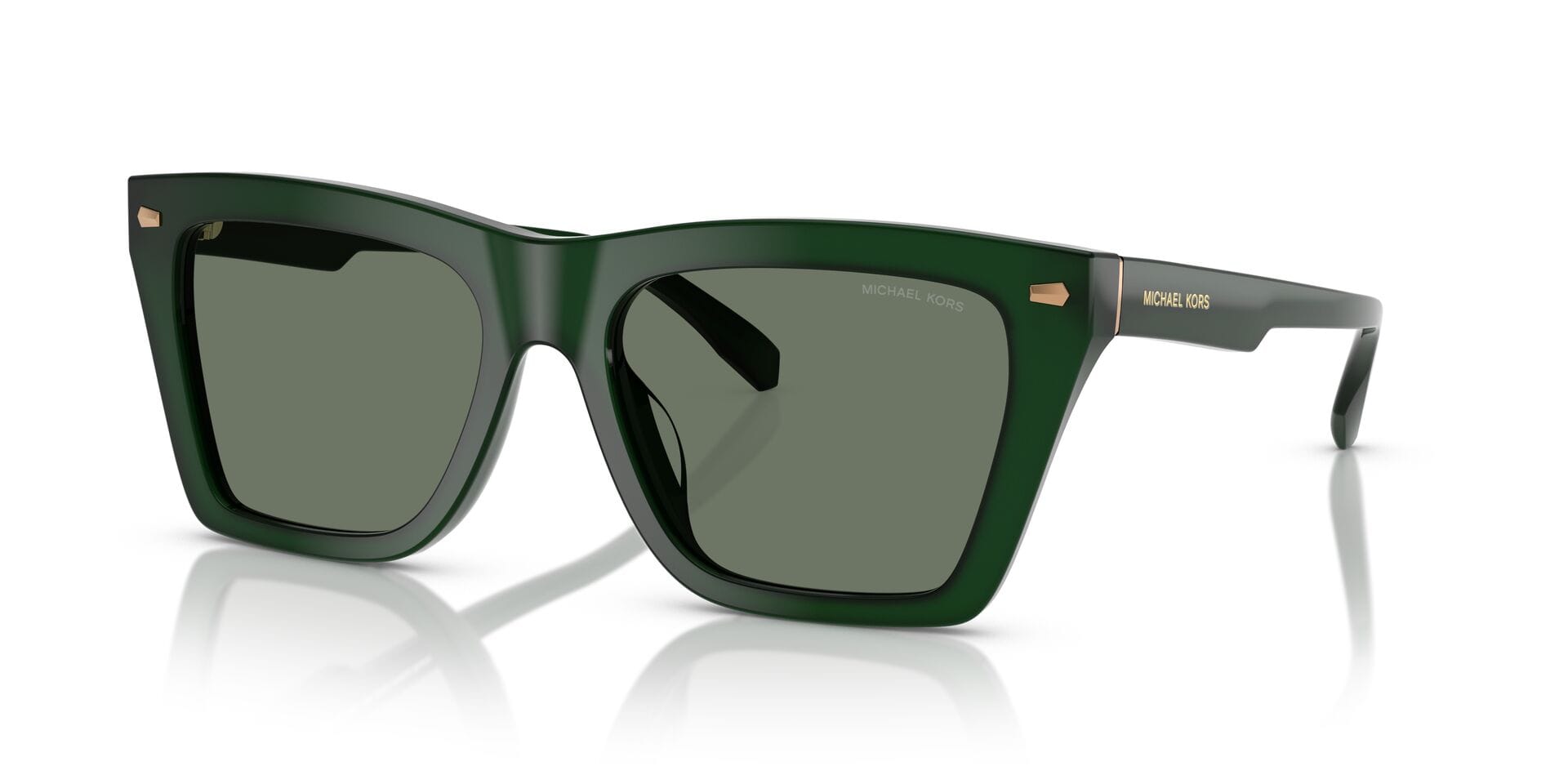 Michael Kors MK 2225U 4008/3H 3N PABBLE BEACH 0MK2225U Sunglass Olive Mal Sunglass — Olive frame — view 1