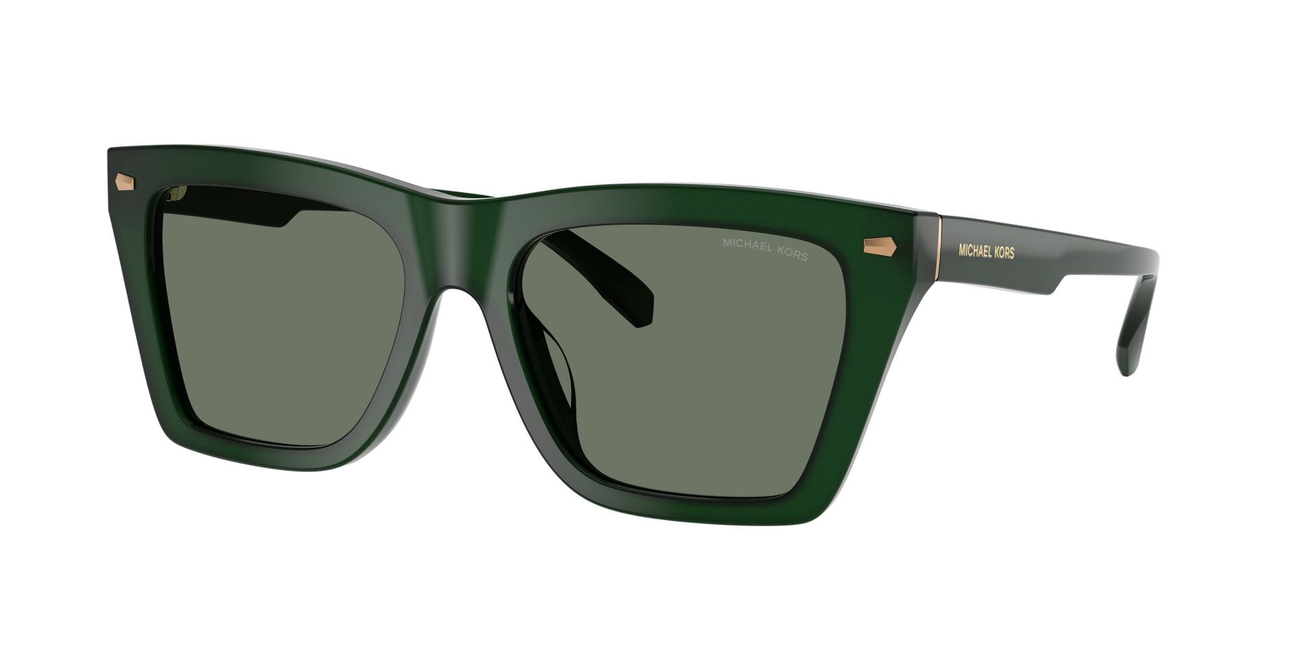 Michael Kors MK 2225U 4008/3H 3N PABBLE BEACH 0MK2225U Sunglass Olive Mal Sunglass — Olive frame — view 3