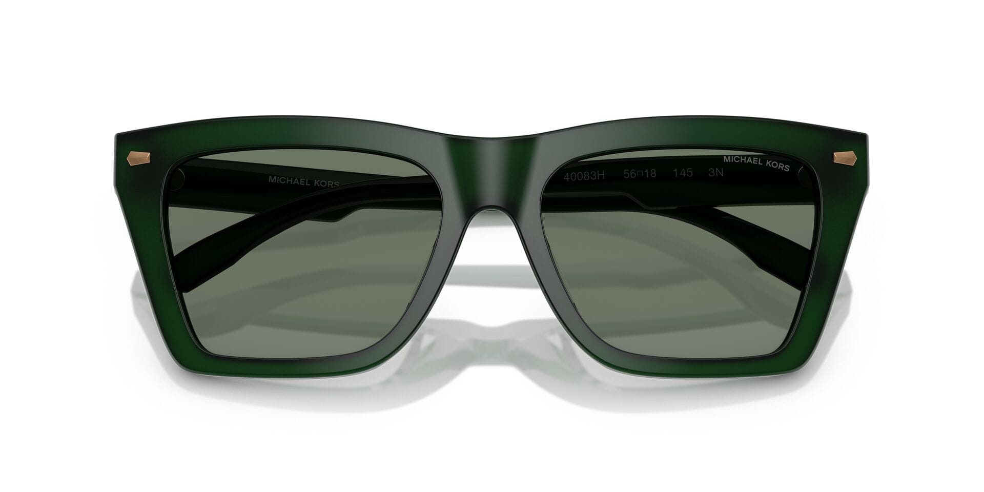 Michael Kors MK 2225U 4008/3H 3N PABBLE BEACH 0MK2225U Sunglass Olive Mal Sunglass — Olive frame — view 7
