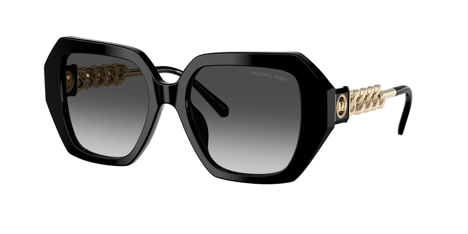 Michael Kors MK 2232U 30058G 3N SOUTH BEACH 0MK2232U Sunglass Black Femal Sunglass — view 3