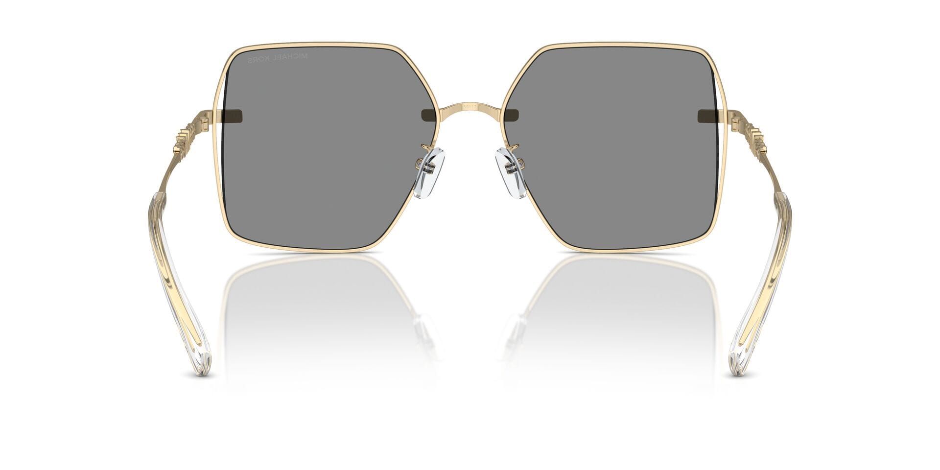 Michael Kors MK 1157D 10143F 2N SANYA 0MK1157D Sunglass Gold Female Metal Sunglass — Gold frame — view 2