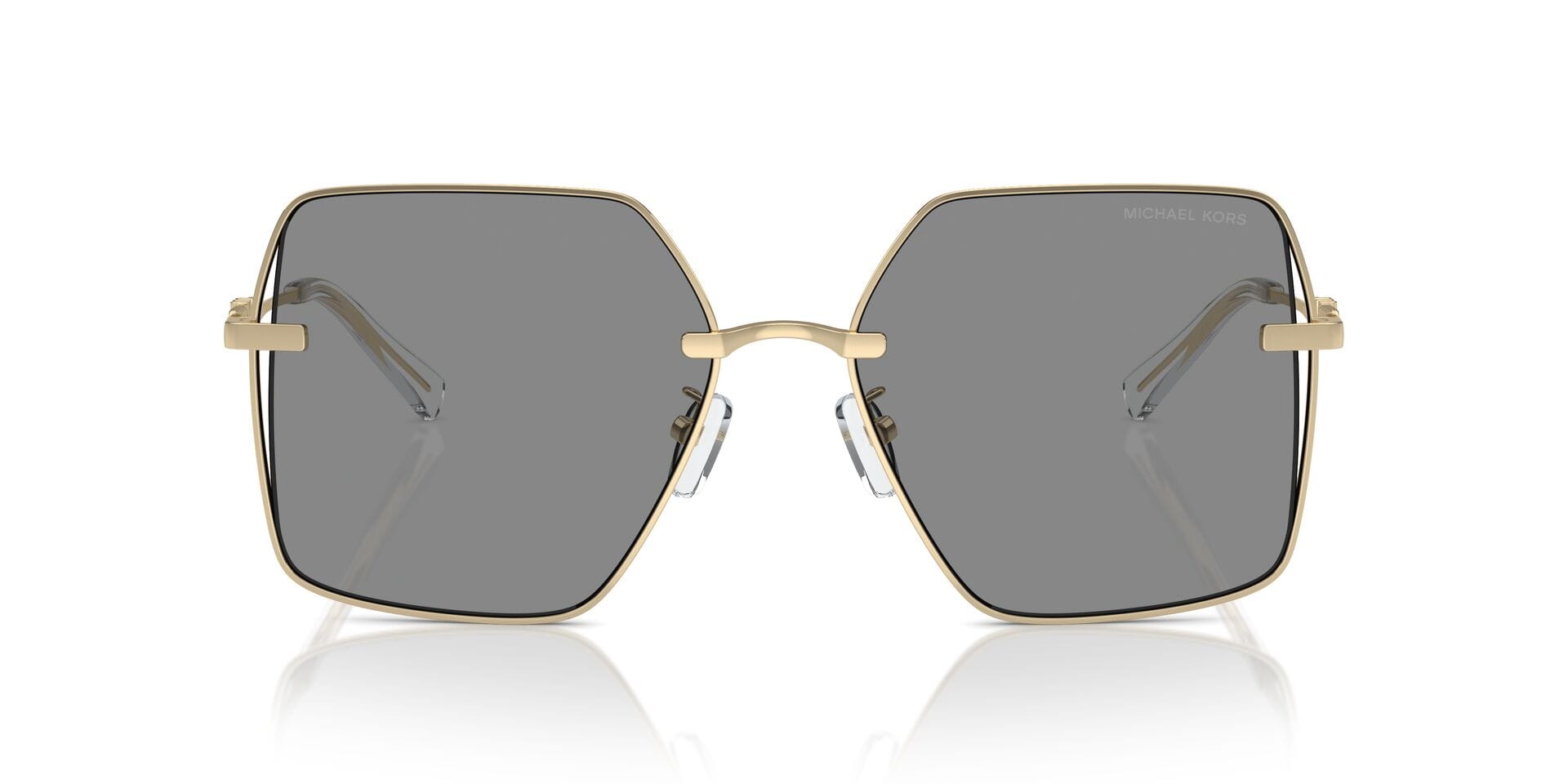 Michael Kors MK 1157D 10143F 2N SANYA 0MK1157D Sunglass Gold Female Metal Sunglass — Gold frame — view 4