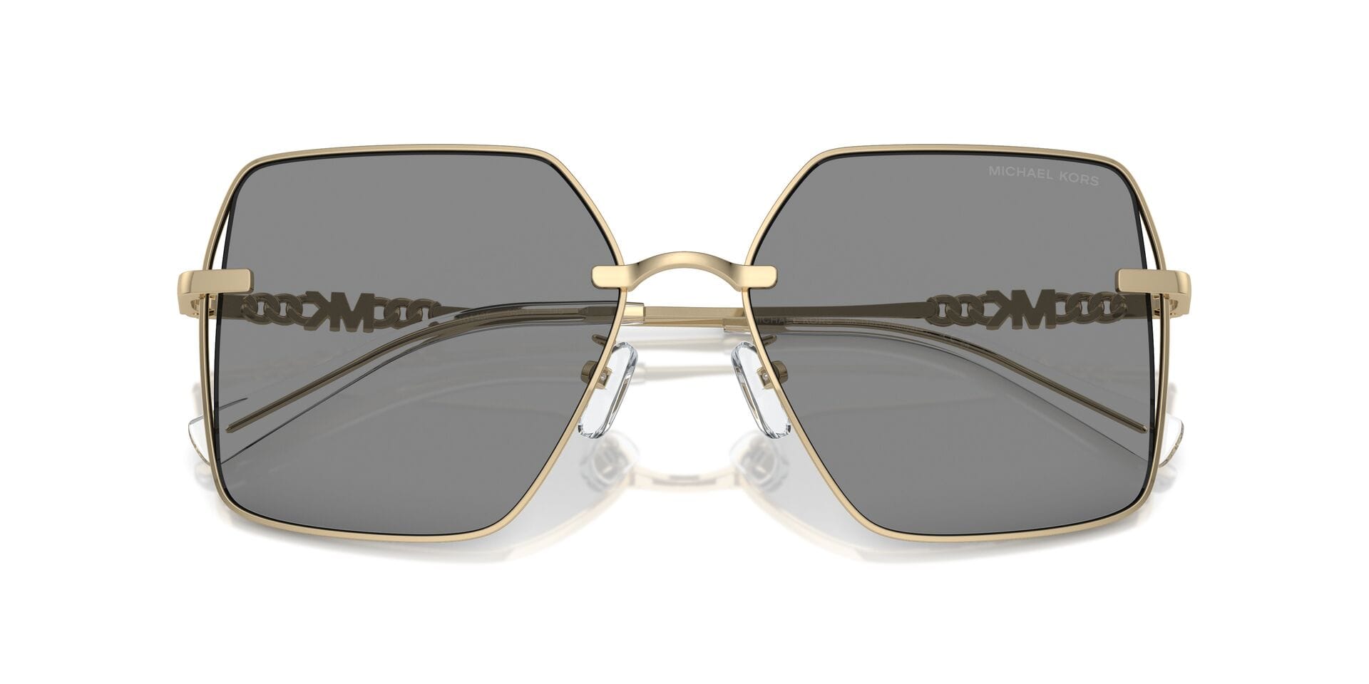 Michael Kors MK 1157D 10143F 2N SANYA 0MK1157D Sunglass Gold Female Metal Sunglass — Gold frame — view 7