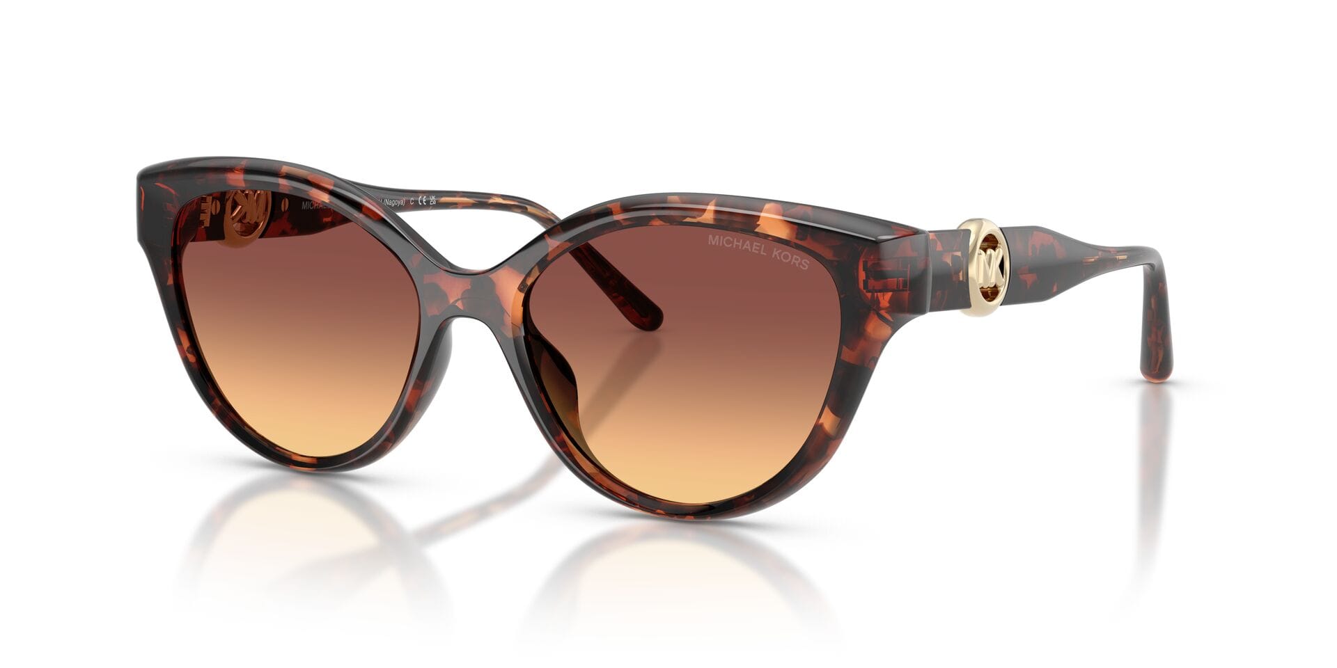 Michael Kors MK 2271U 403178 2N NAGOYA 0MK2271U Sunglass Havana Female Fu Sunglass — Havana frame — view 4